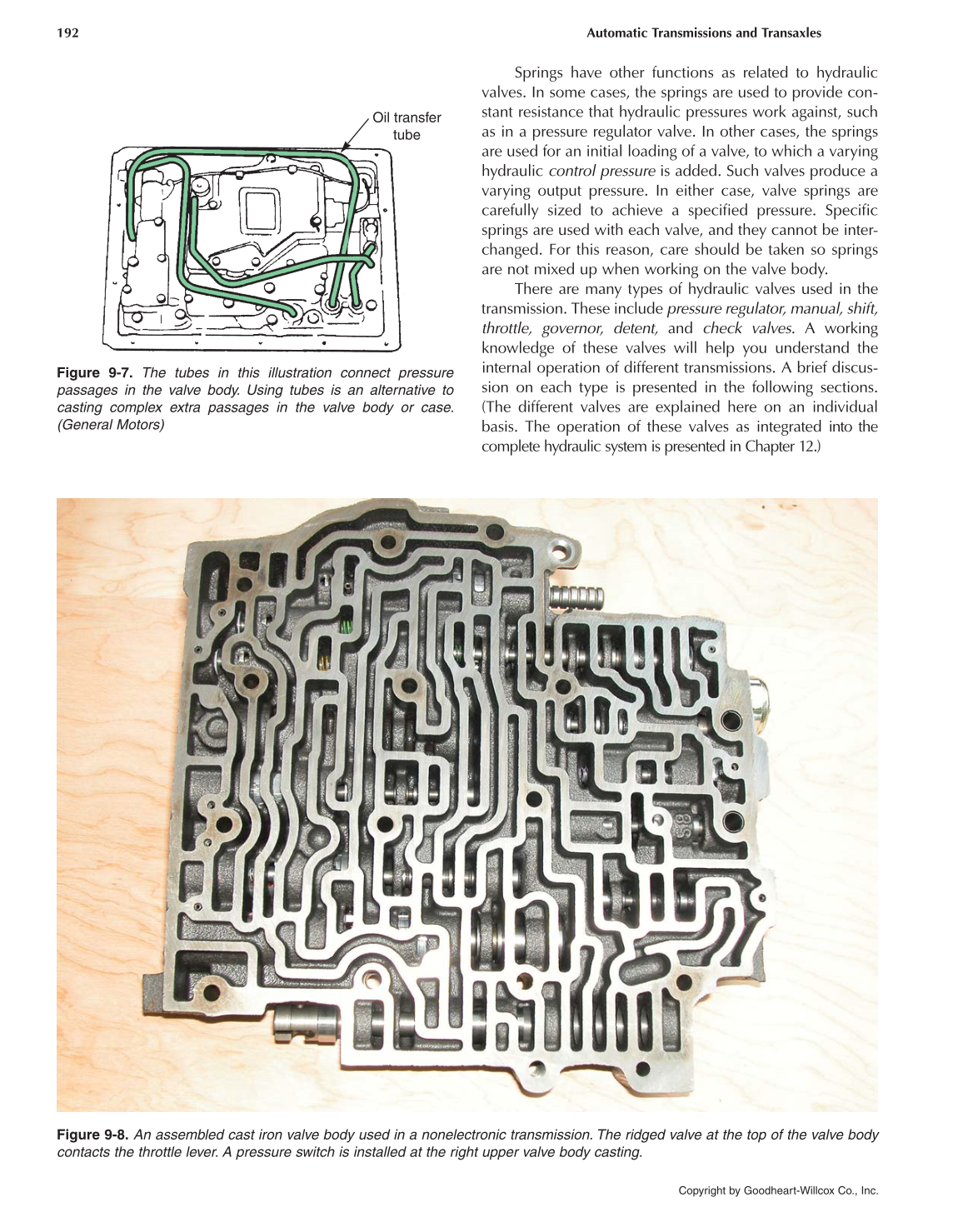 Automatic Transmissions and Transaxles, 4th Edition page 192