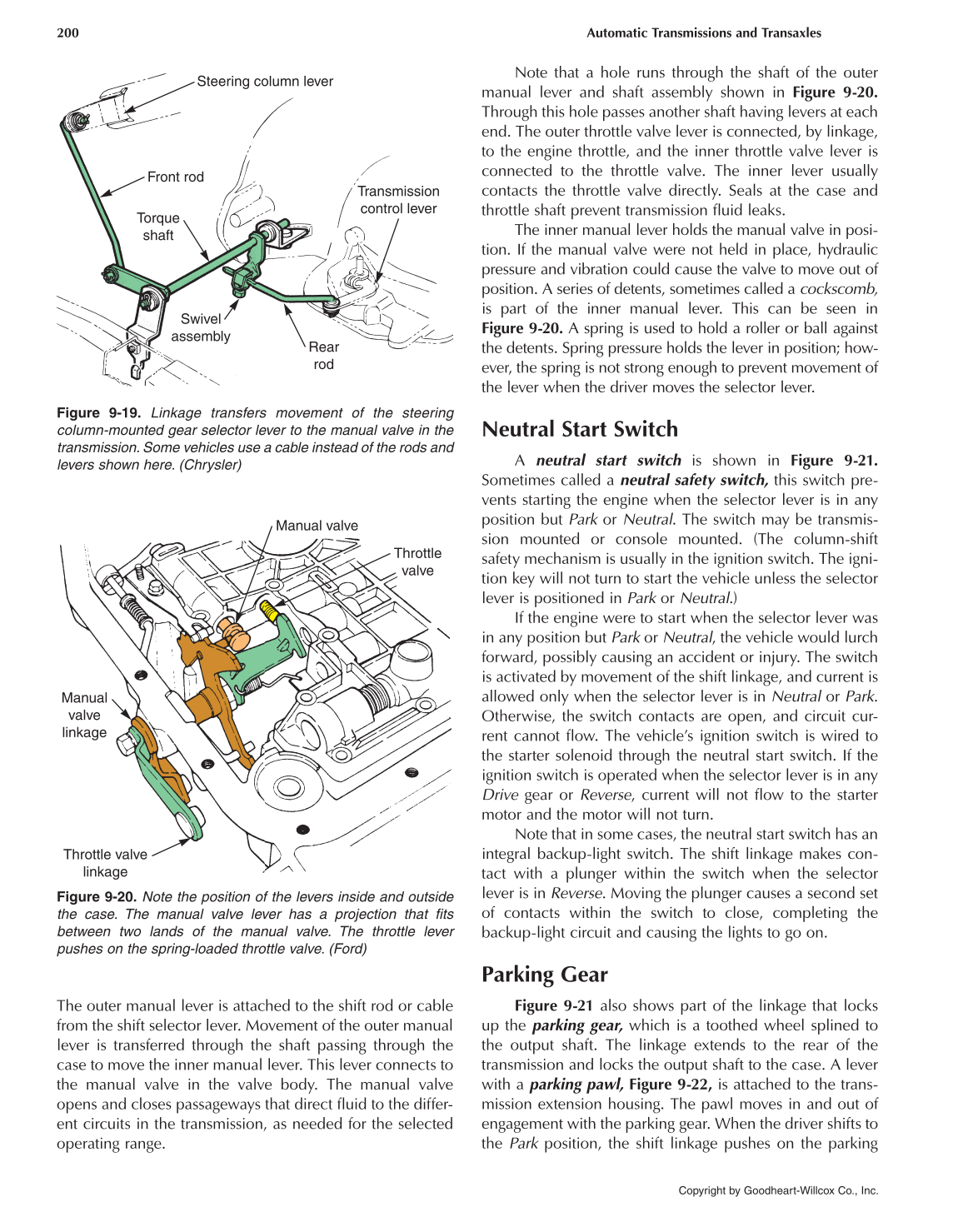 Automatic Transmissions and Transaxles, 4th Edition page 200