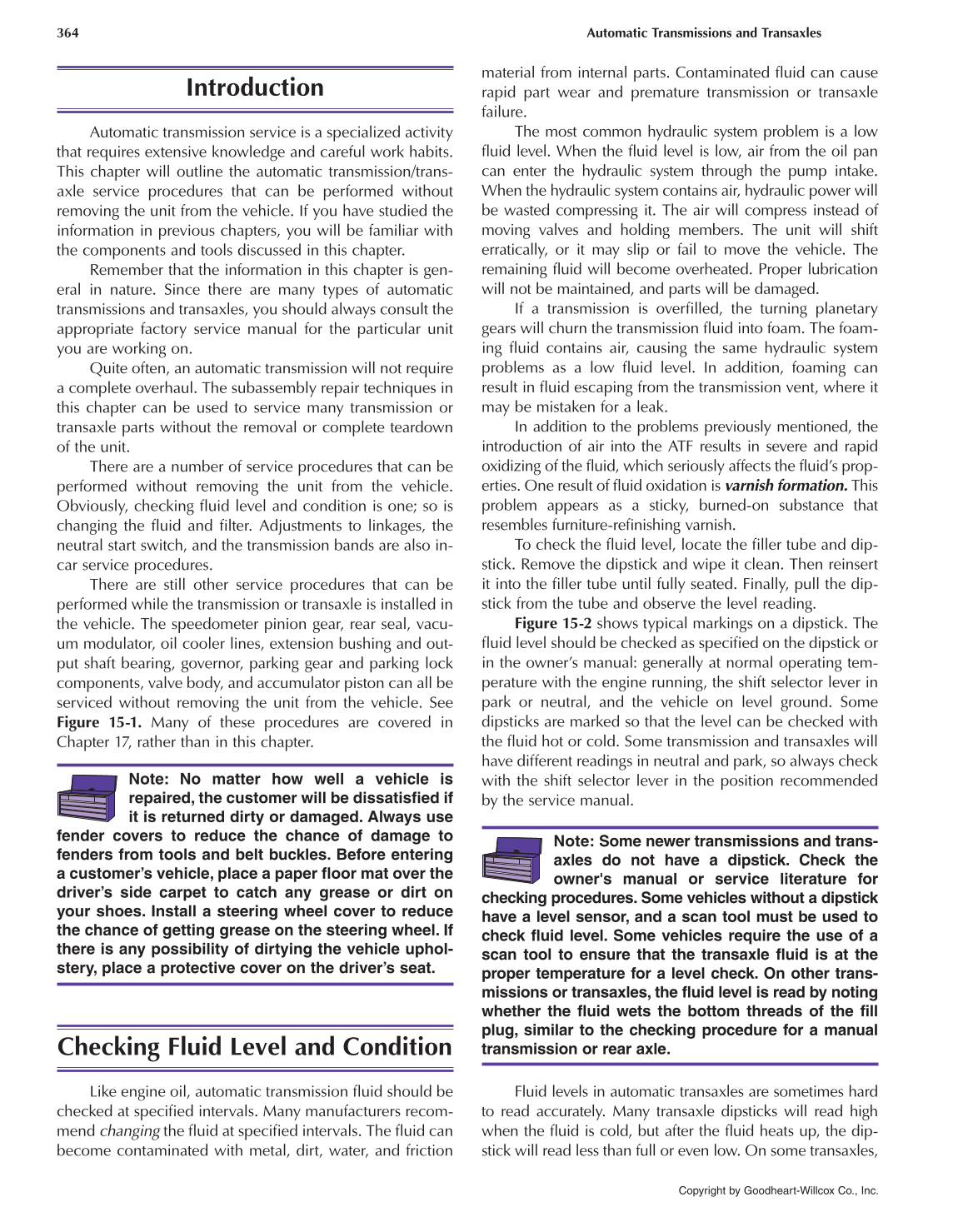 Automatic Transmissions and Transaxles, 4th Edition page 364