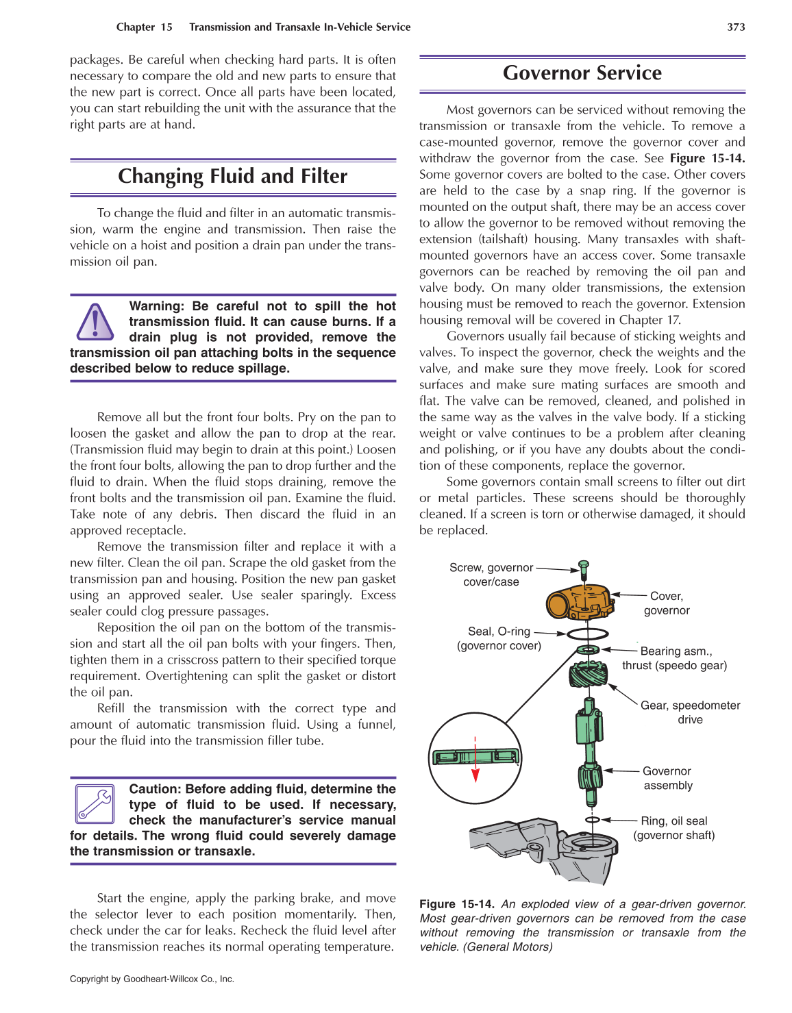 Automatic Transmissions and Transaxles, 4th Edition page 373