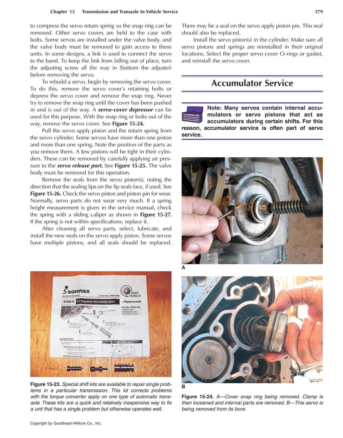 Automatic Transmissions and Transaxles, 4th Edition page 379