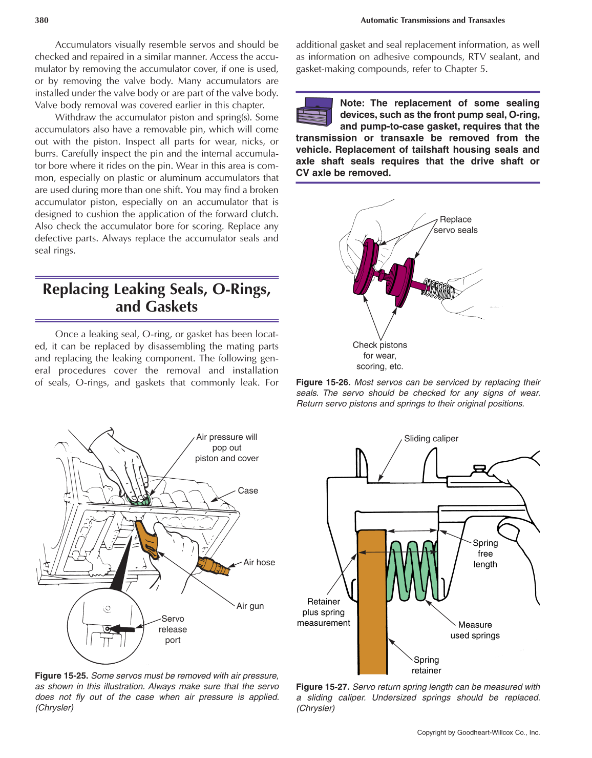 Automatic Transmissions and Transaxles, 4th Edition page 380