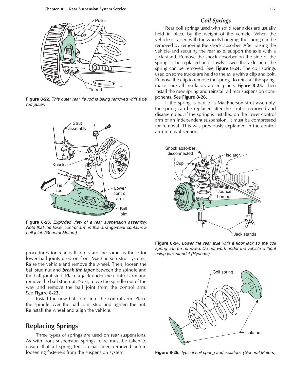 Auto Suspension and Steering, 4th Edition page 157