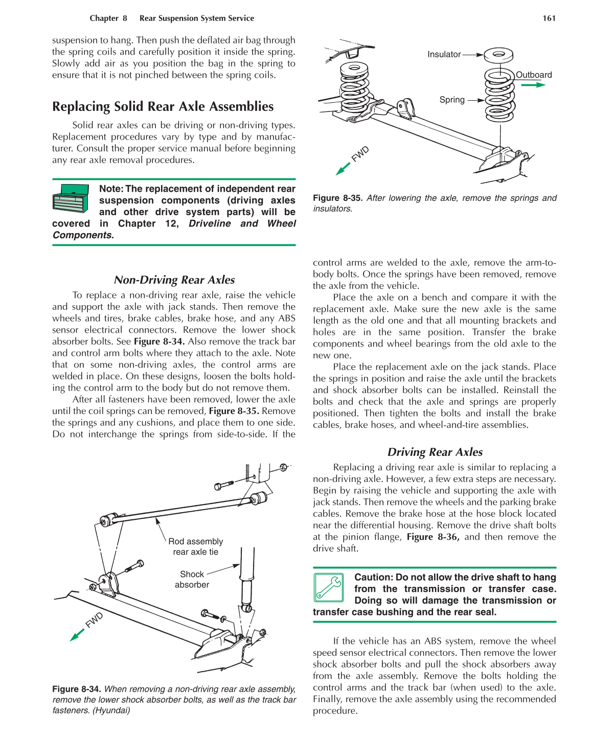 Auto Suspension and Steering, 4th Edition page 161