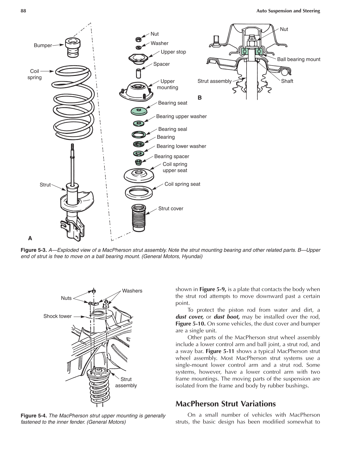 Auto Suspension and Steering, 4th Edition page 88