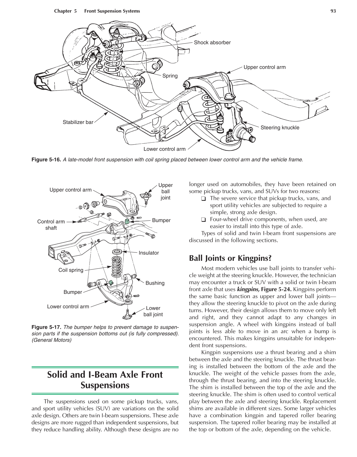 Auto Suspension and Steering, 4th Edition page 93