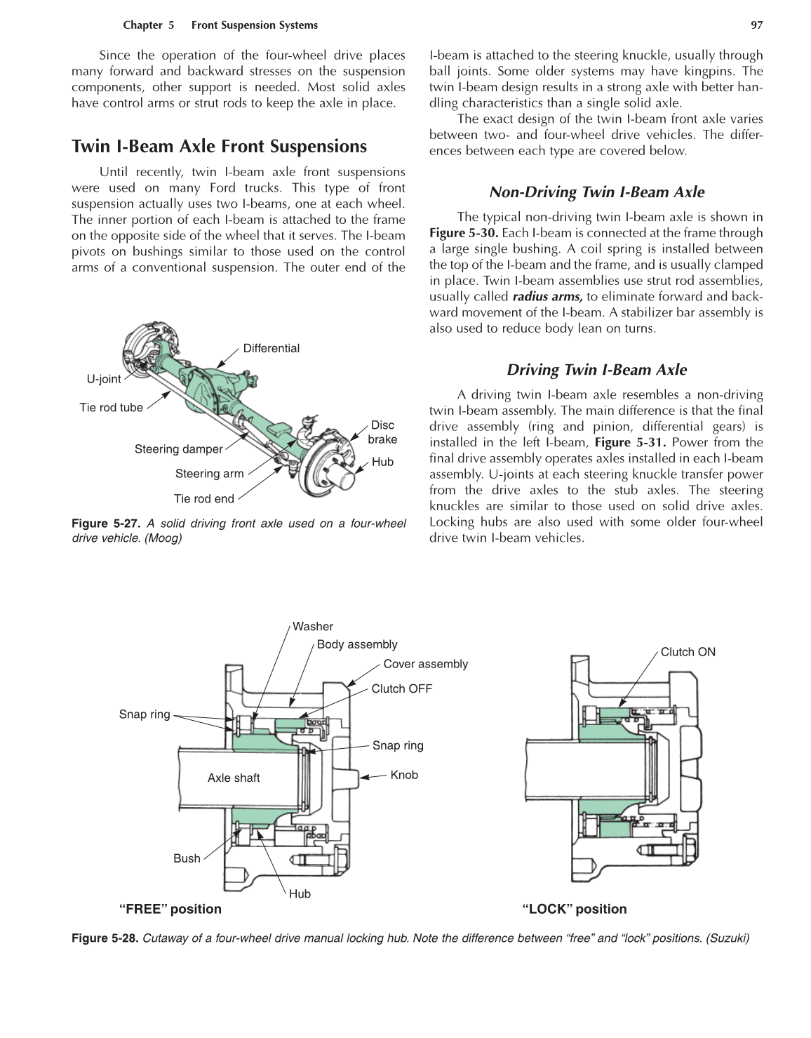 Auto Suspension and Steering, 4th Edition page 97