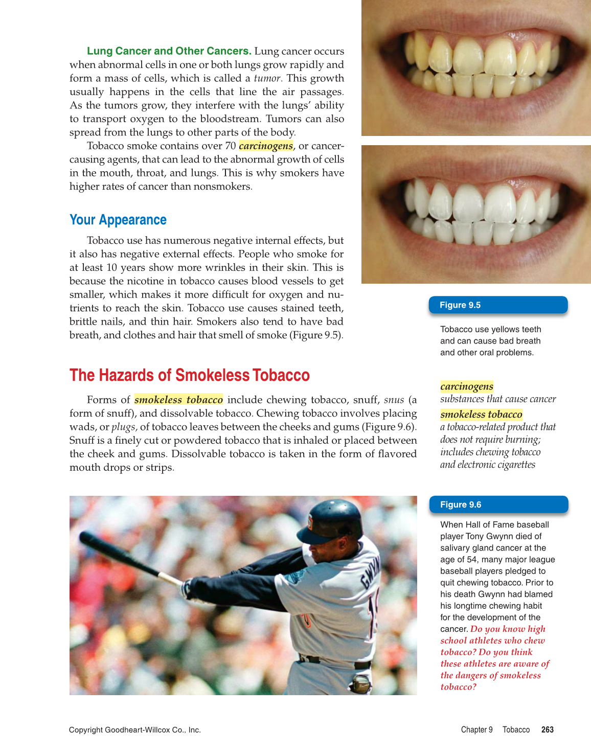 Comprehensive Health, 1st Edition page 263