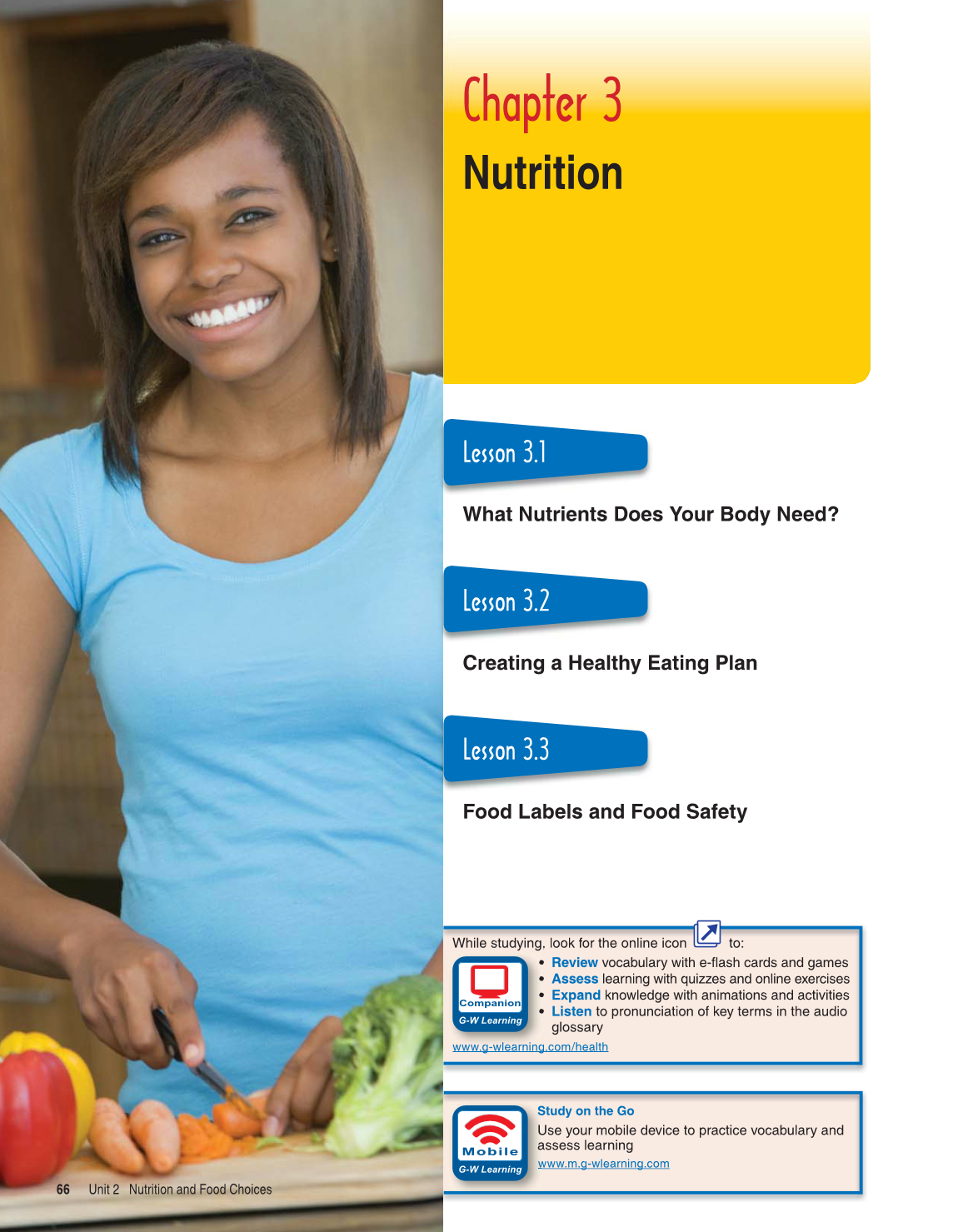 Comprehensive Health, 1st Edition page 66