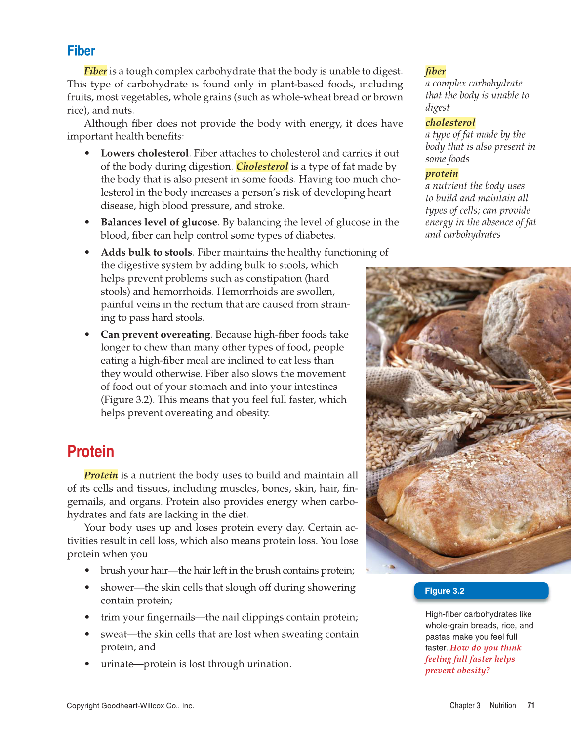 Comprehensive Health, 1st Edition page 71