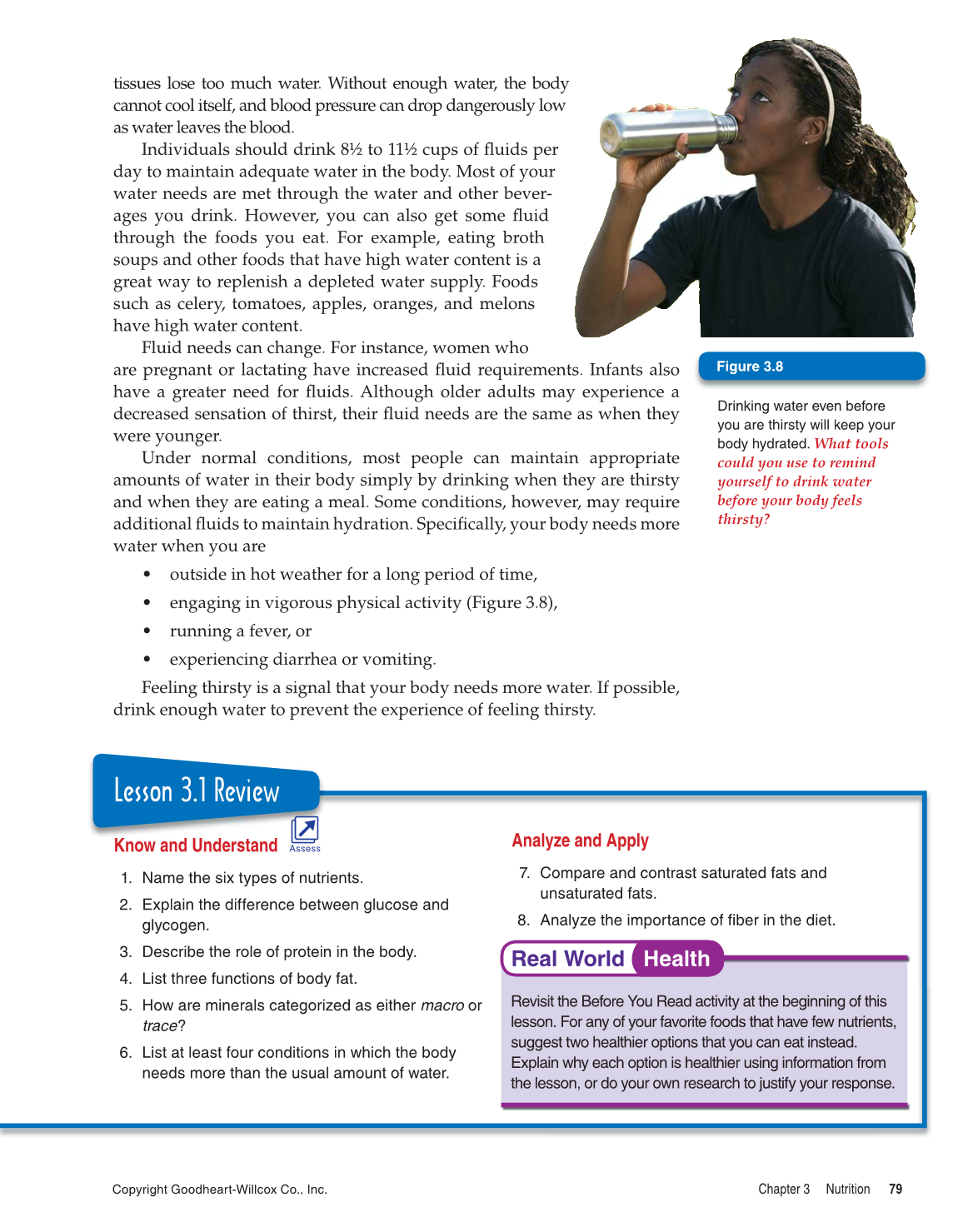 Comprehensive Health, 1st Edition page 79