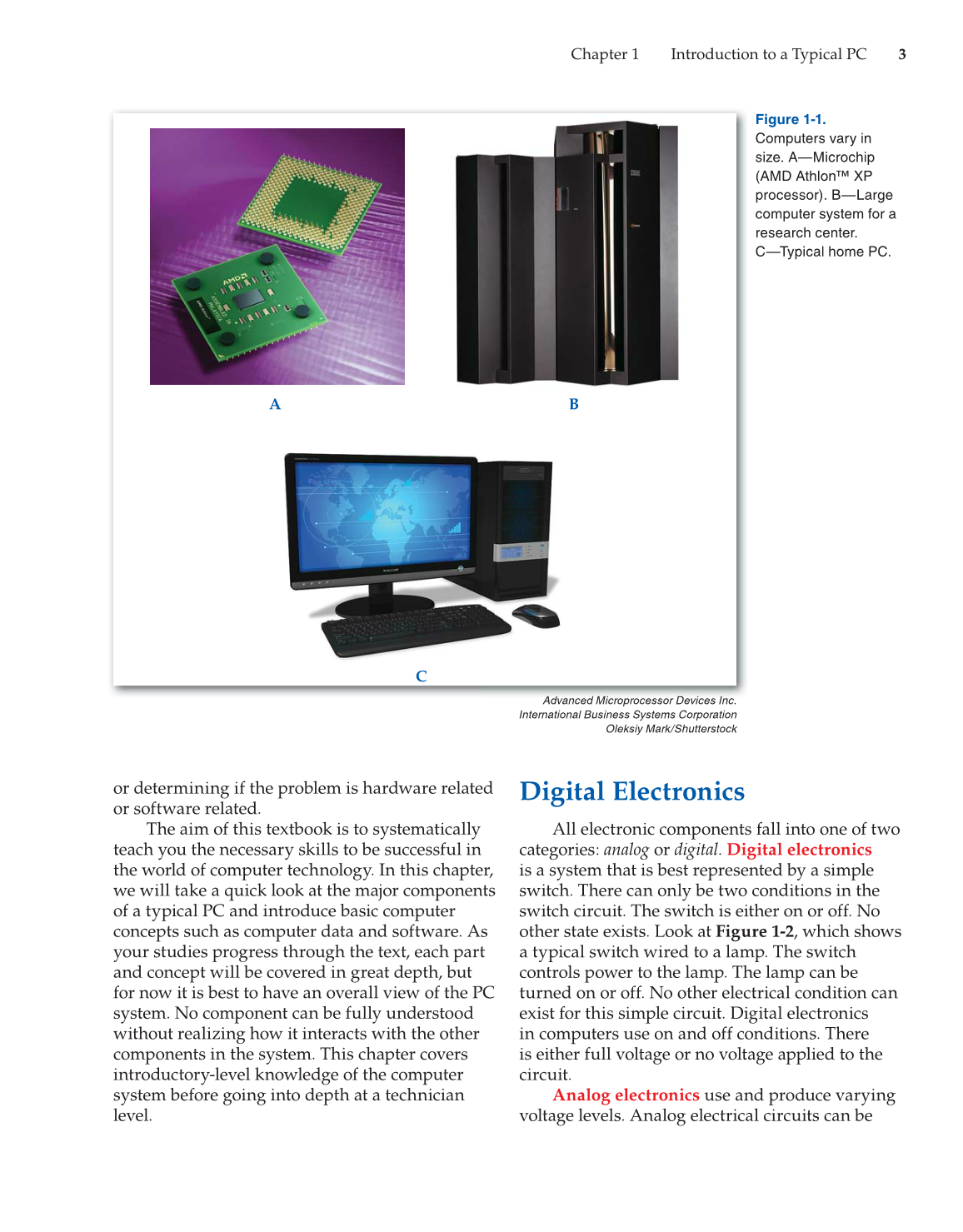 Computer Service and Repair, 4th Edition page 3