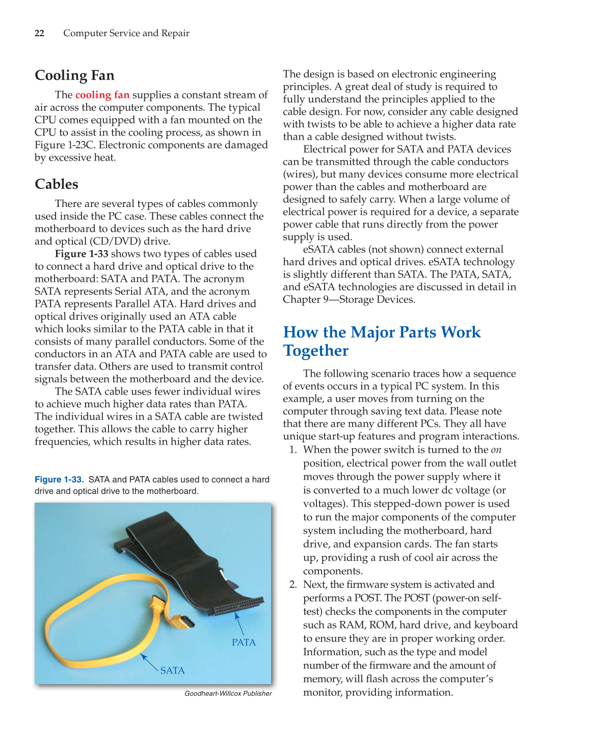 Computer Service and Repair, 4th Edition page 22