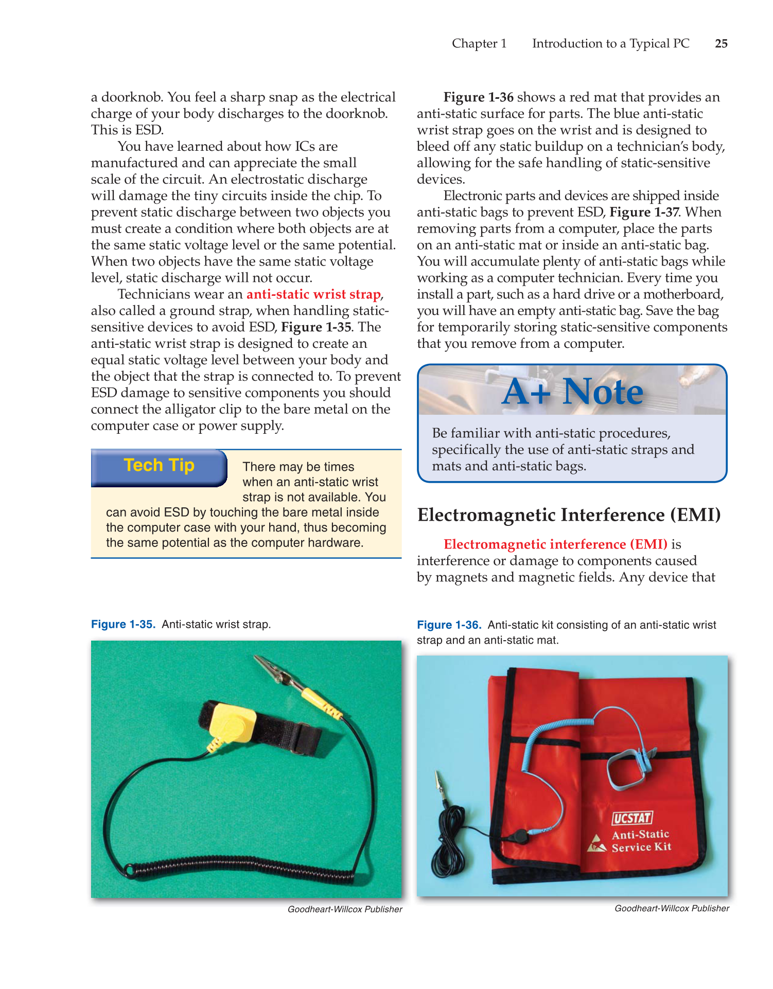 Computer Service and Repair, 4th Edition page 25