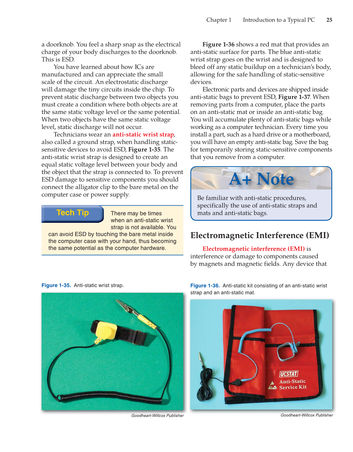 Computer Service and Repair, 4th Edition page 25