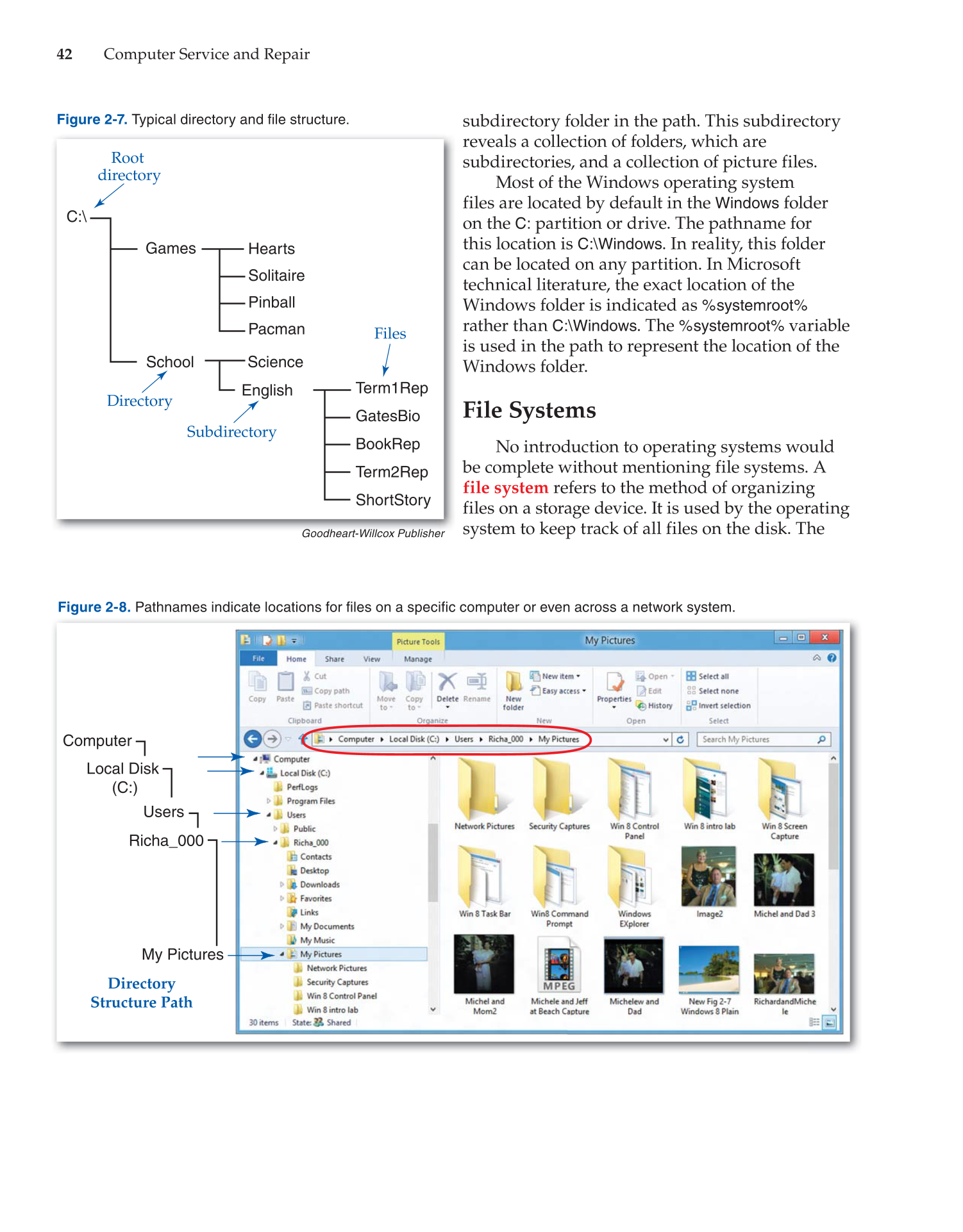 Computer Service and Repair, 4th Edition page 42