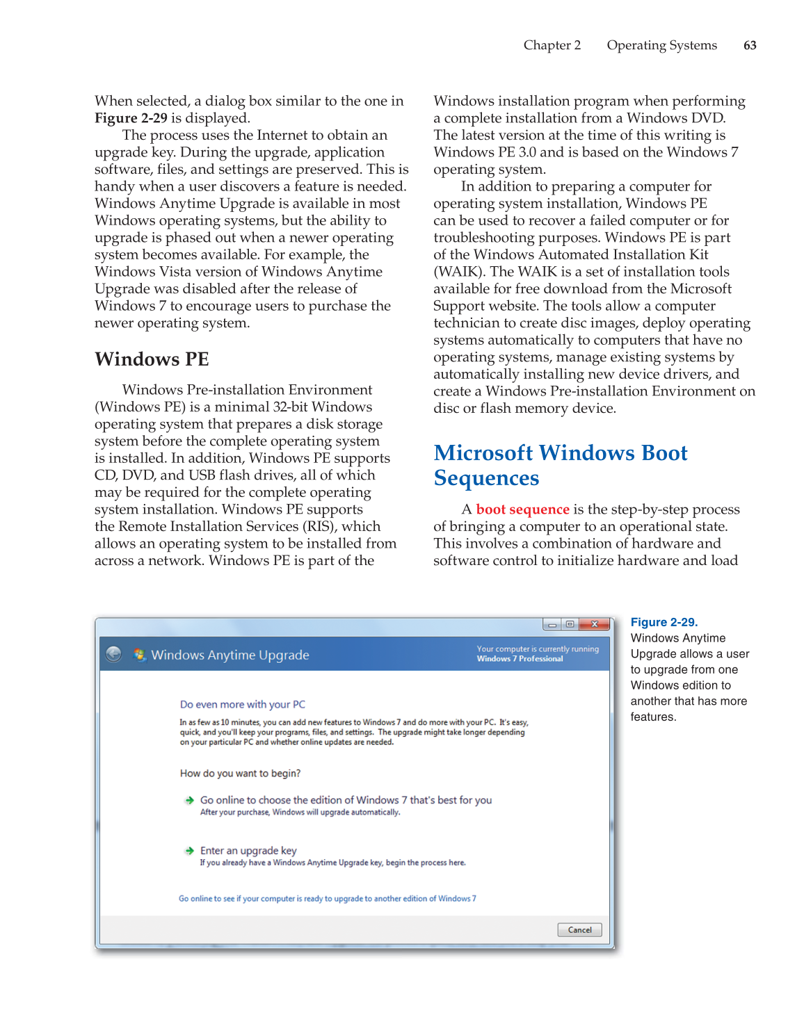 Computer Service and Repair, 4th Edition page 63
