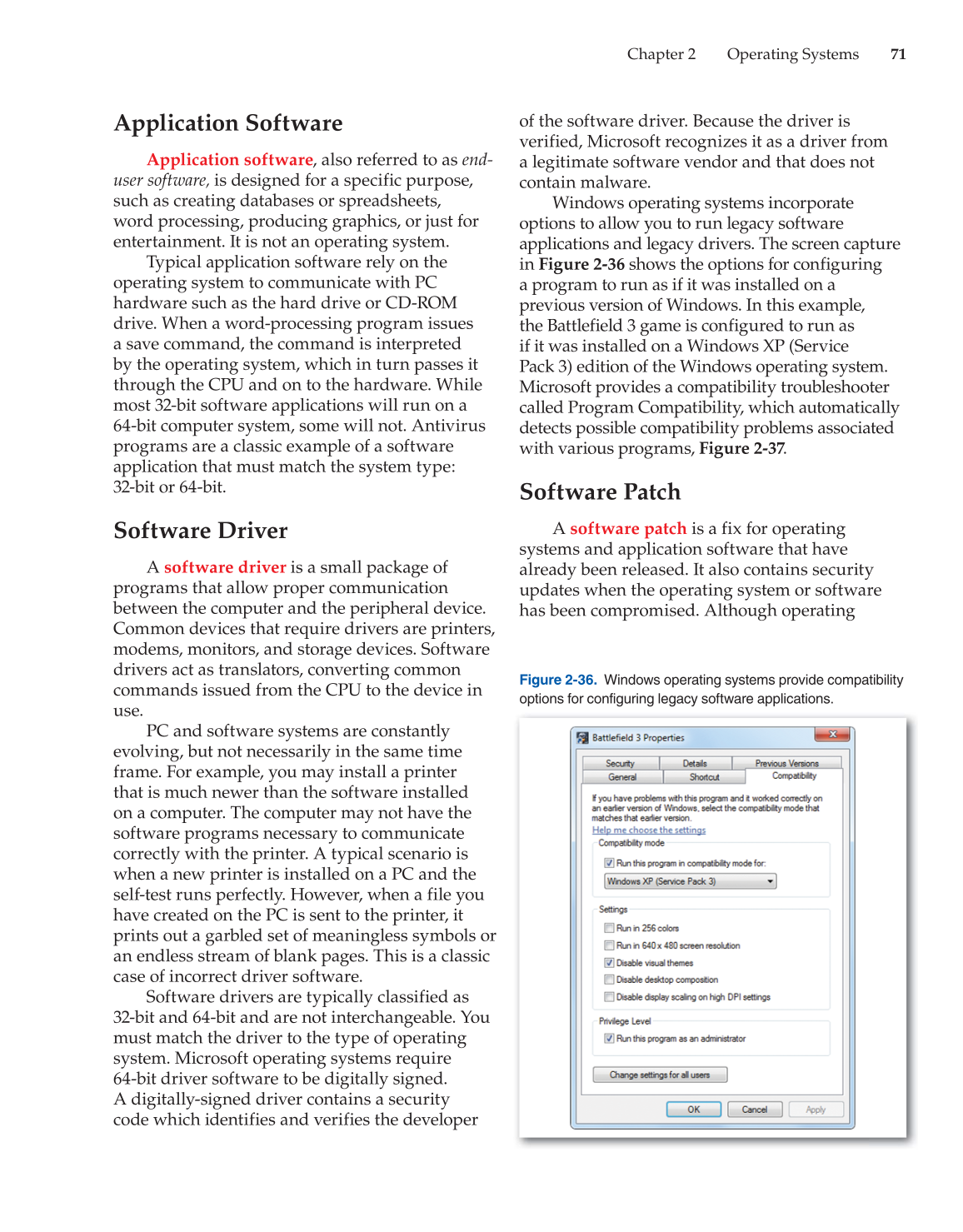 Computer Service and Repair, 4th Edition page 71