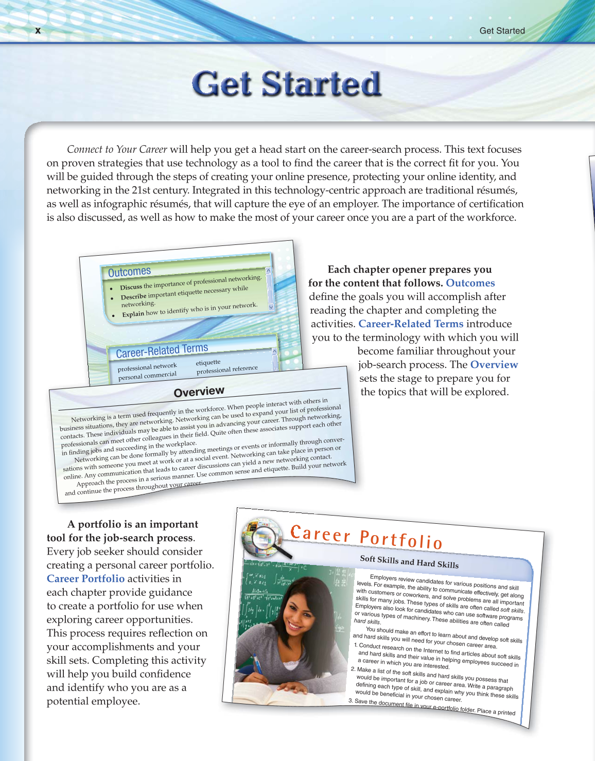 Connect to Your Career, 1st Edition page x