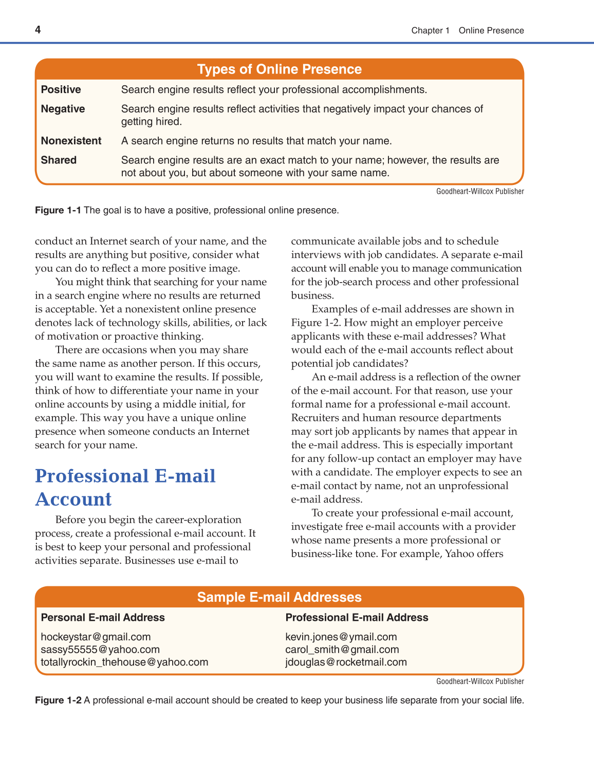 Connect to Your Career, 1st Edition page 4
