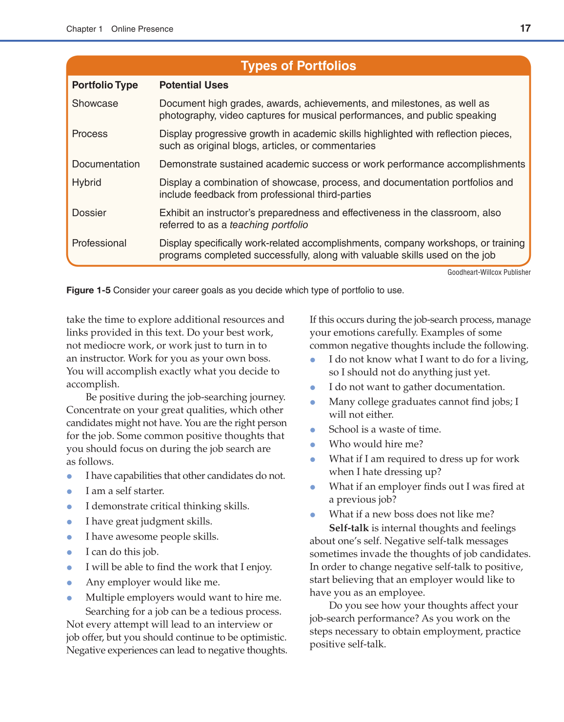 Connect to Your Career, 1st Edition page 17