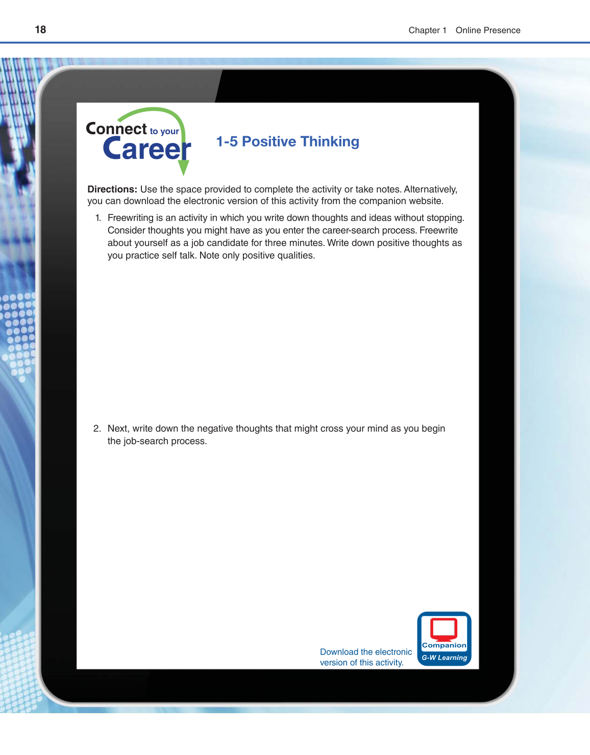 Connect to Your Career, 1st Edition page 18