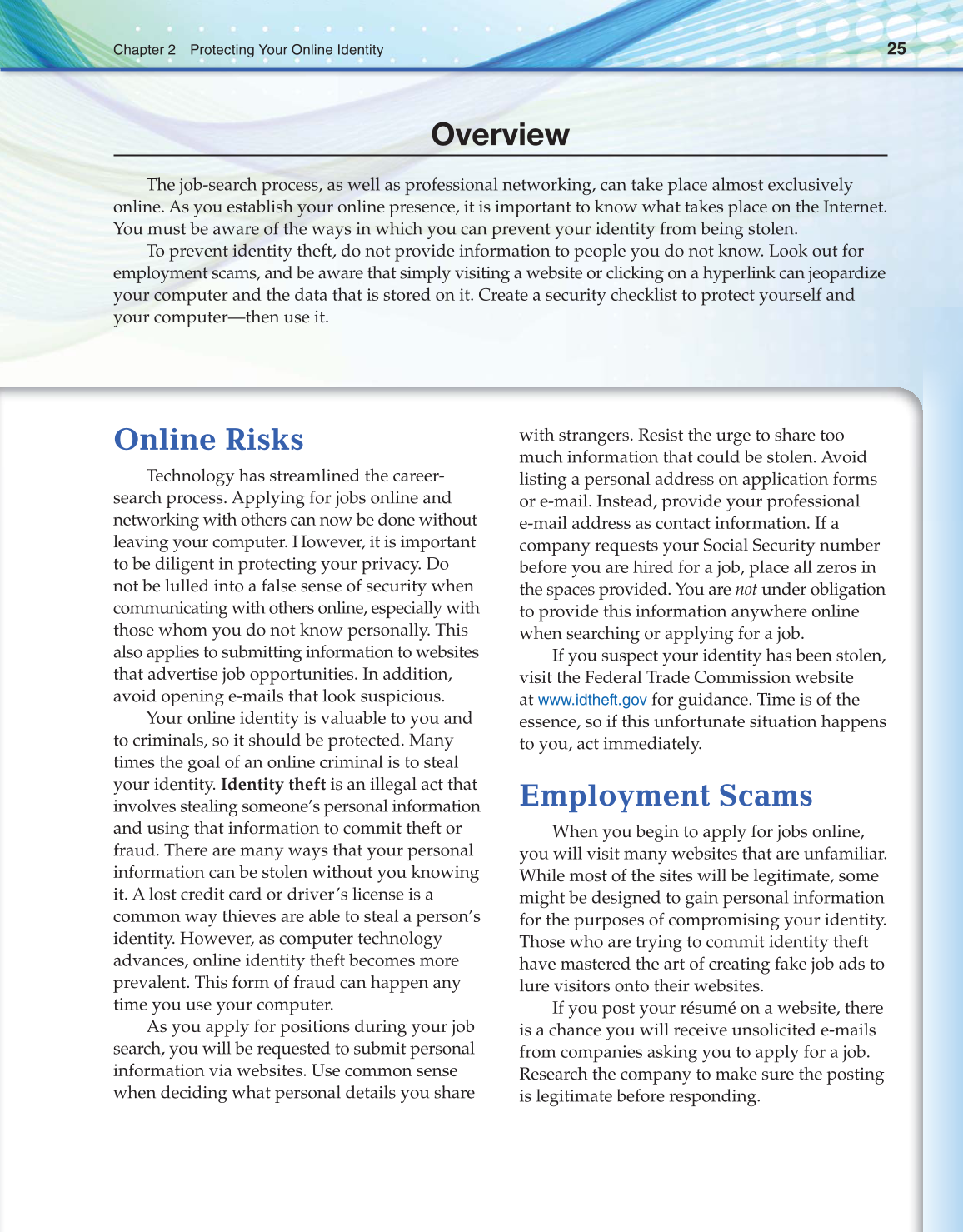 Connect to Your Career, 1st Edition page 25