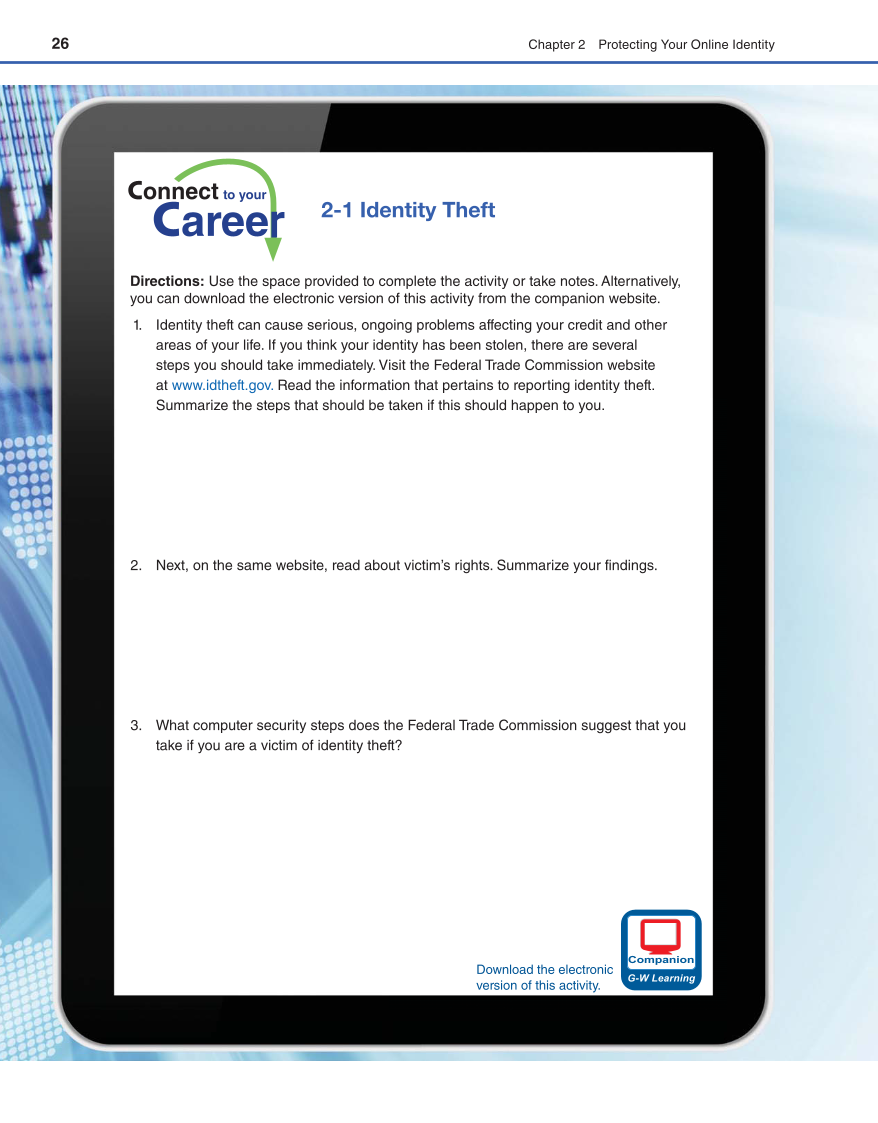 Connect to Your Career, 1st Edition page 26