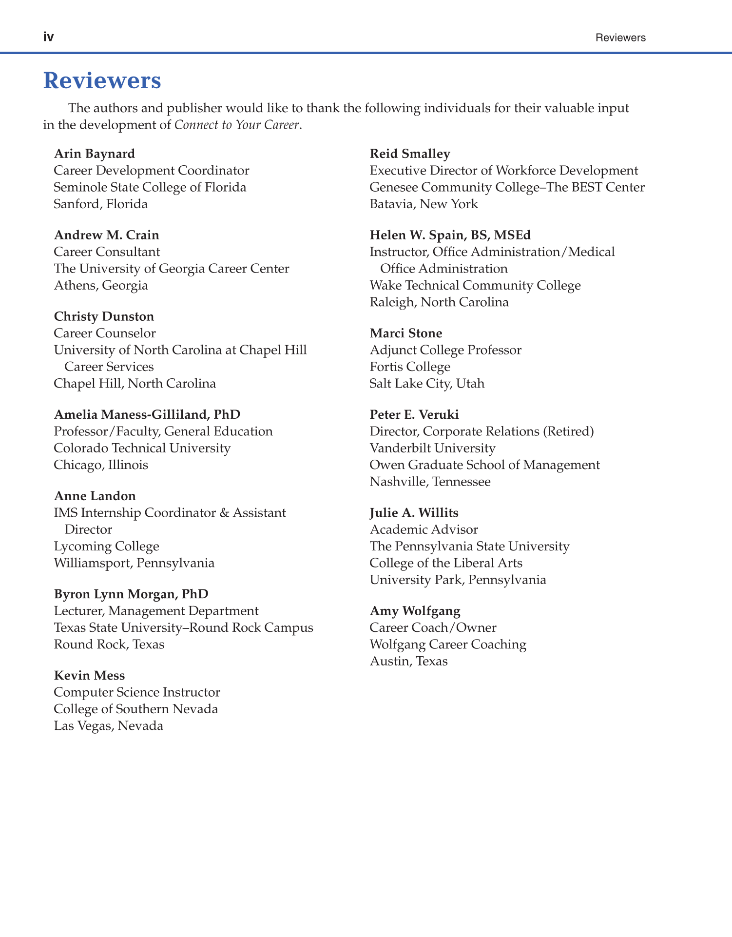 Connect to Your Career, 1st Edition page iv