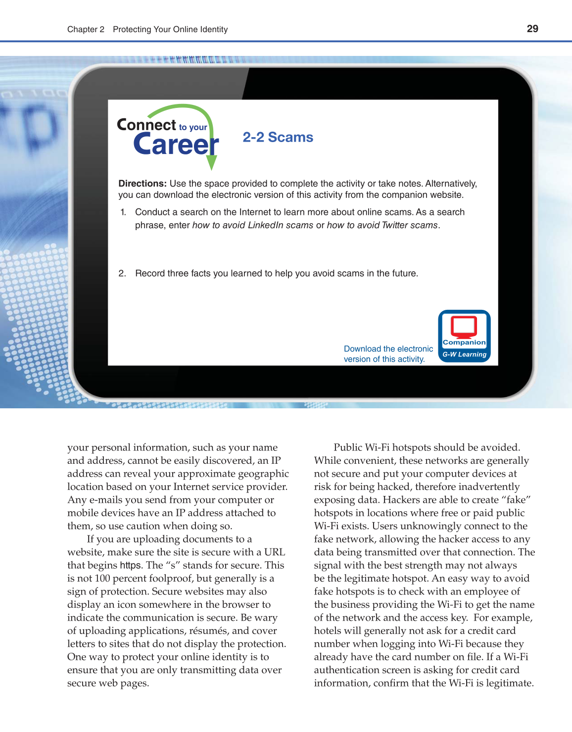 Connect to Your Career, 1st Edition page 29