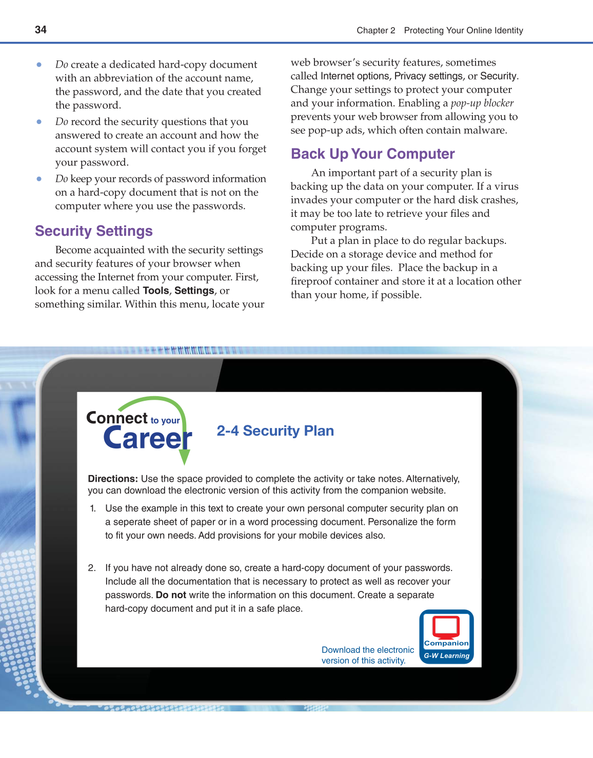 Connect to Your Career, 1st Edition page 34