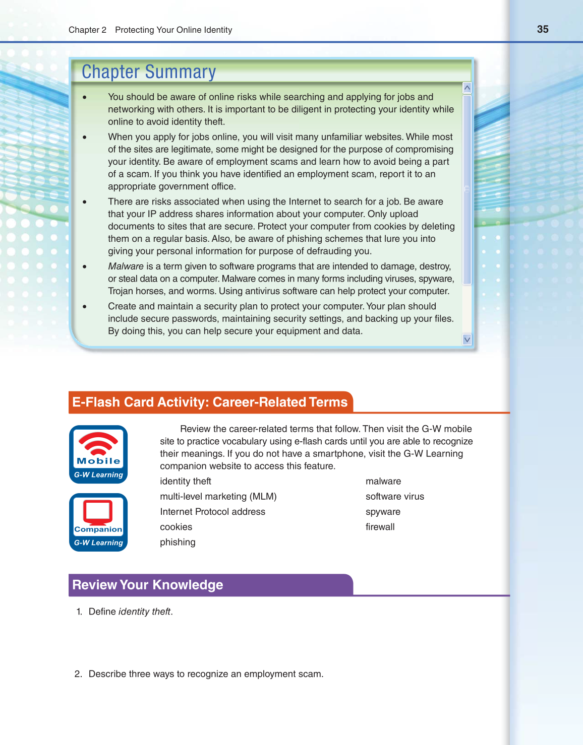 Connect to Your Career, 1st Edition page 35