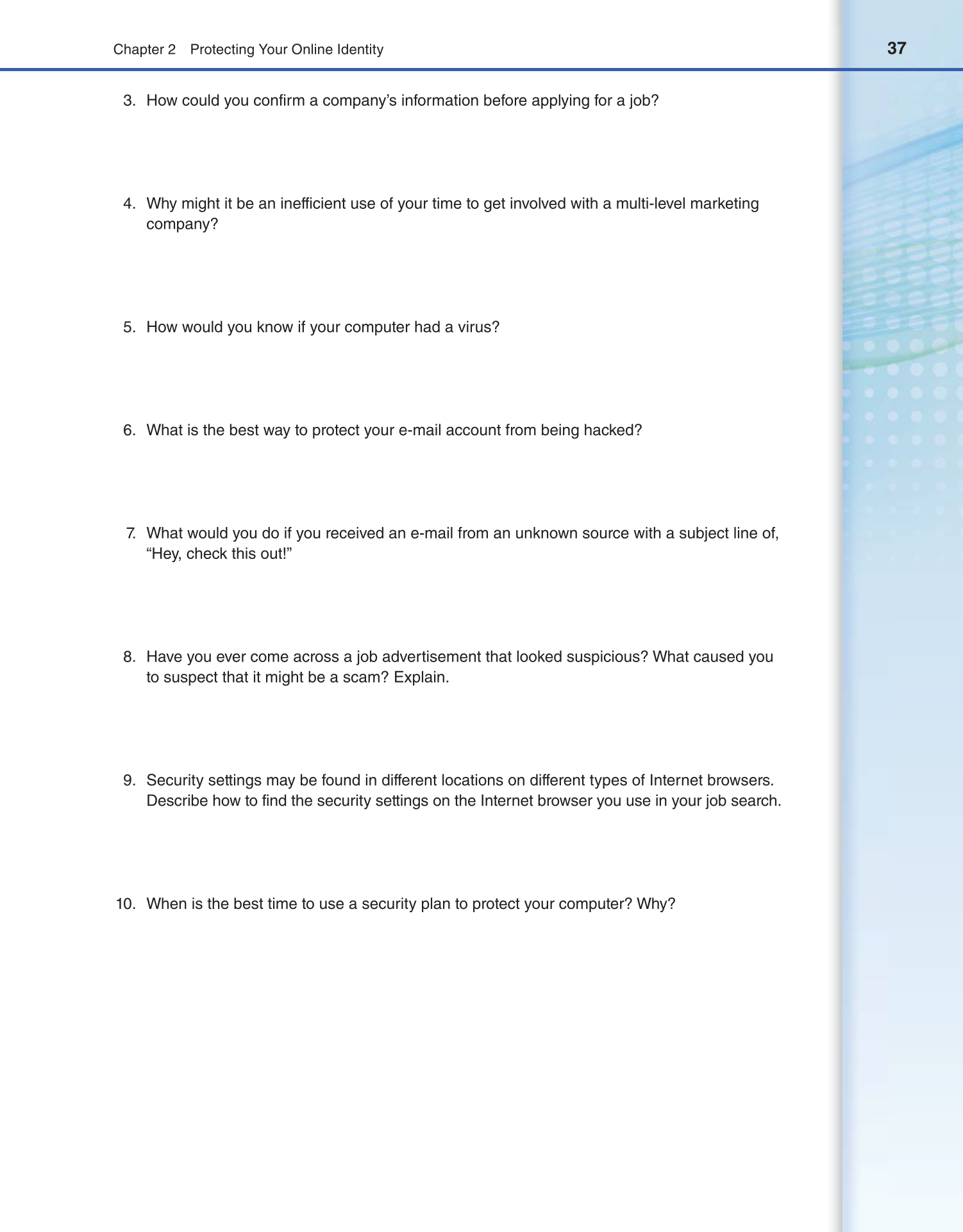 Connect to Your Career, 1st Edition page 37