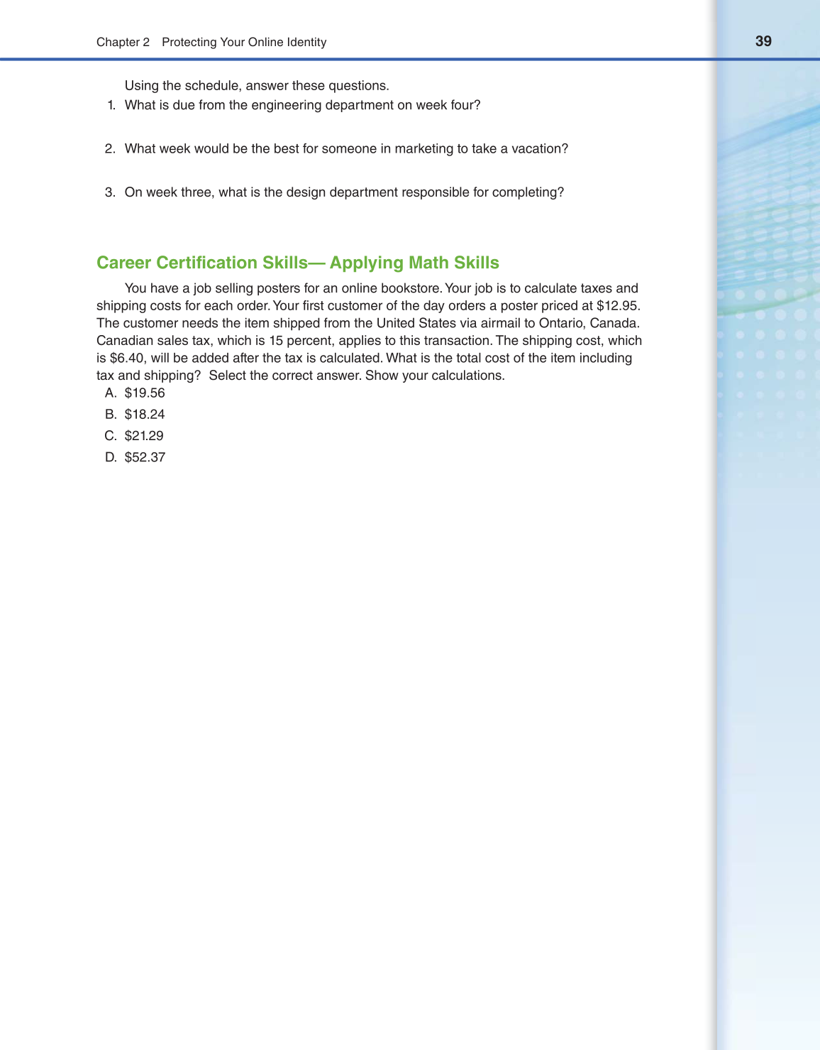 Connect to Your Career, 1st Edition page 39