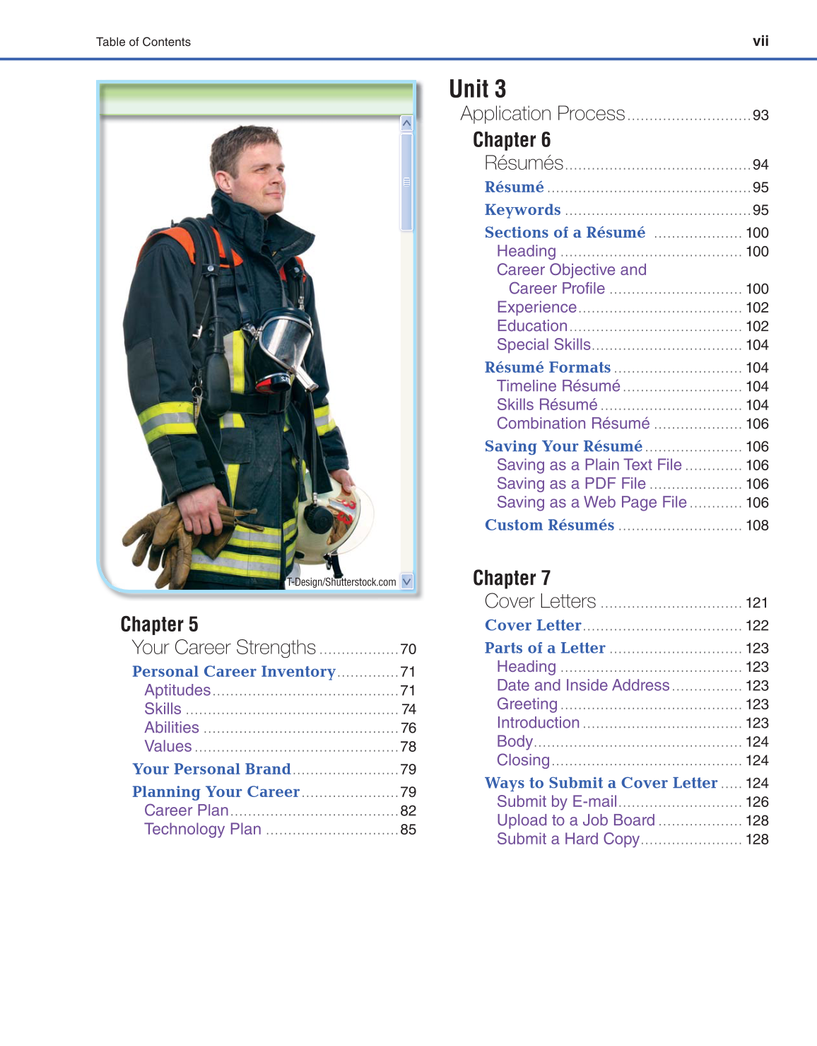 Connect to Your Career, 1st Edition page vii