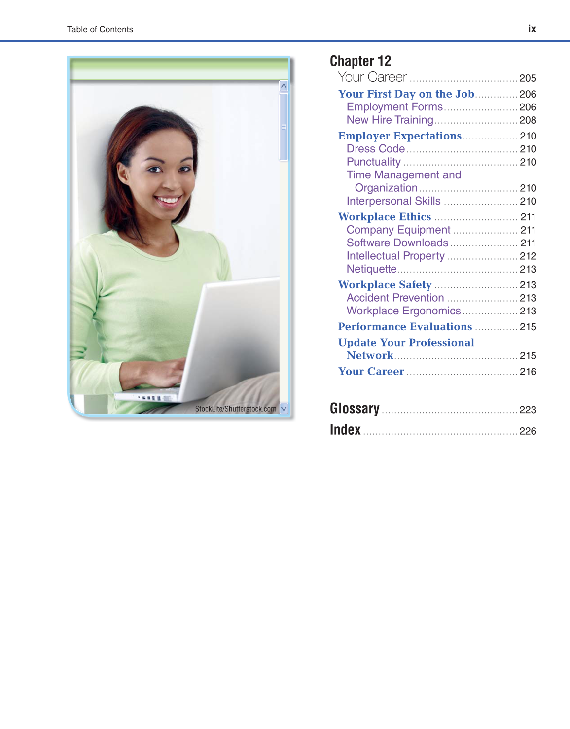 Connect to Your Career, 1st Edition page ix
