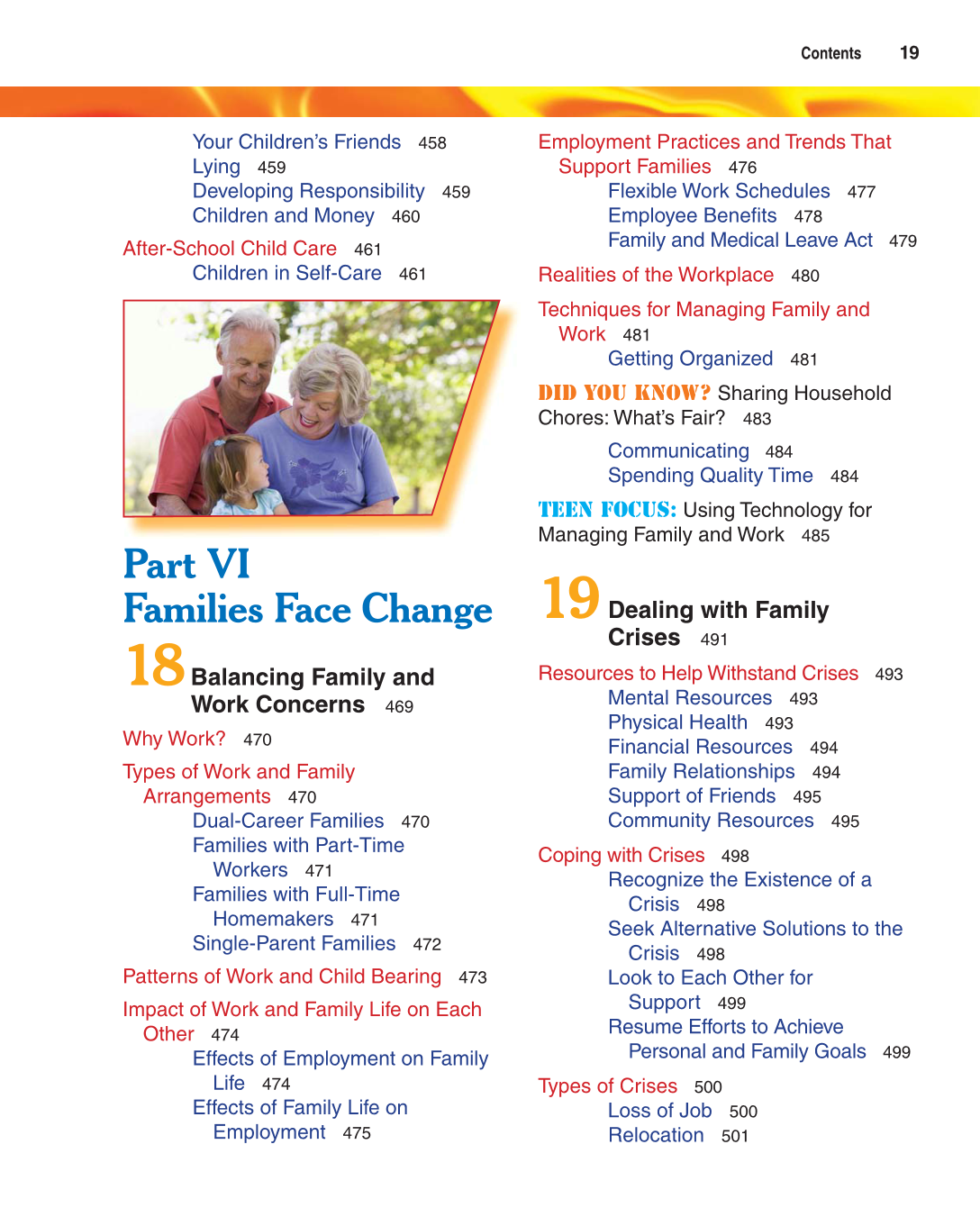 Contemporary Living, 12th Edition page 19