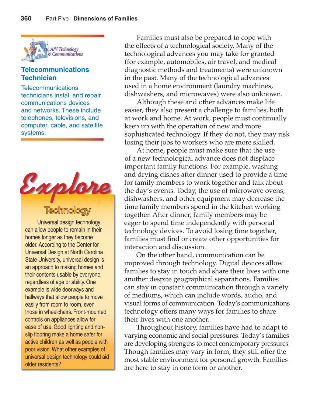 Contemporary Living, 12th Edition page 360