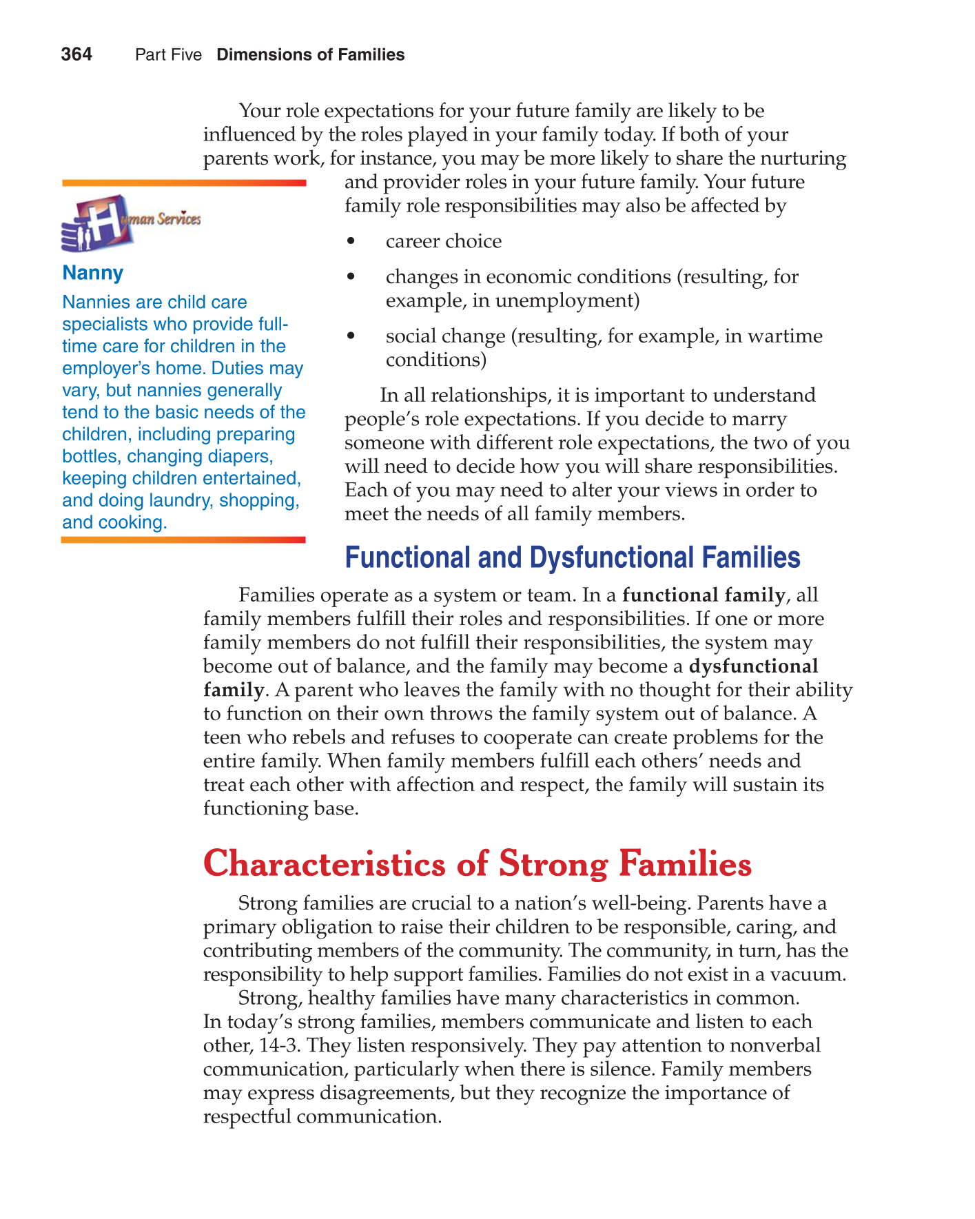 Contemporary Living, 12th Edition page 364