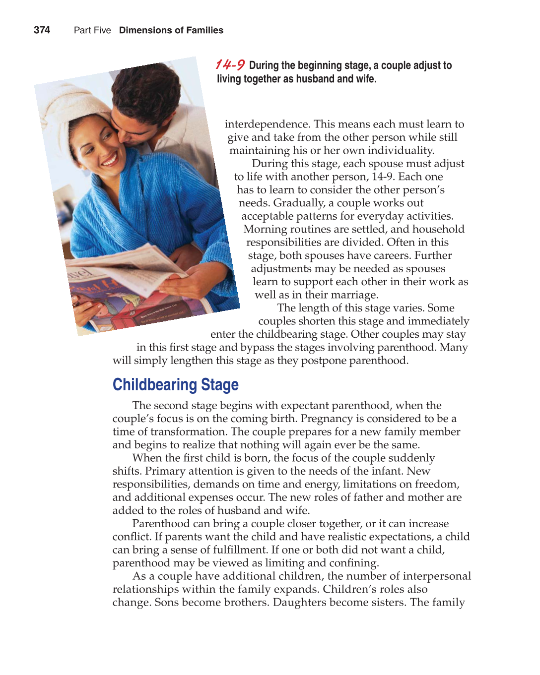 Contemporary Living, 12th Edition page 374