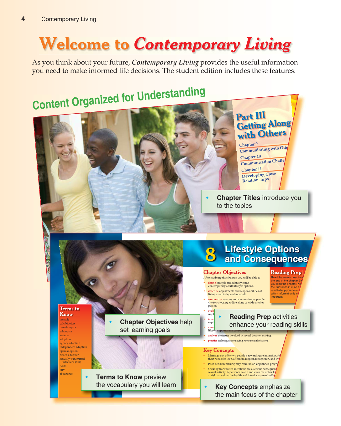 Contemporary Living, 12th Edition page 4