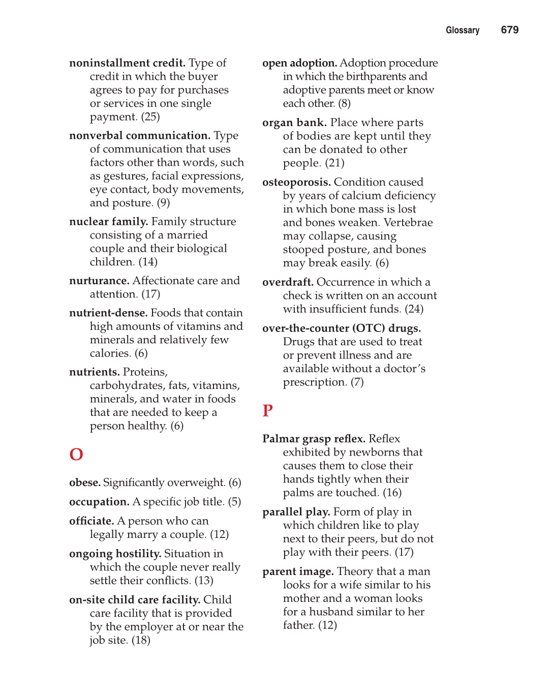 Contemporary Living, 12th Edition page 679