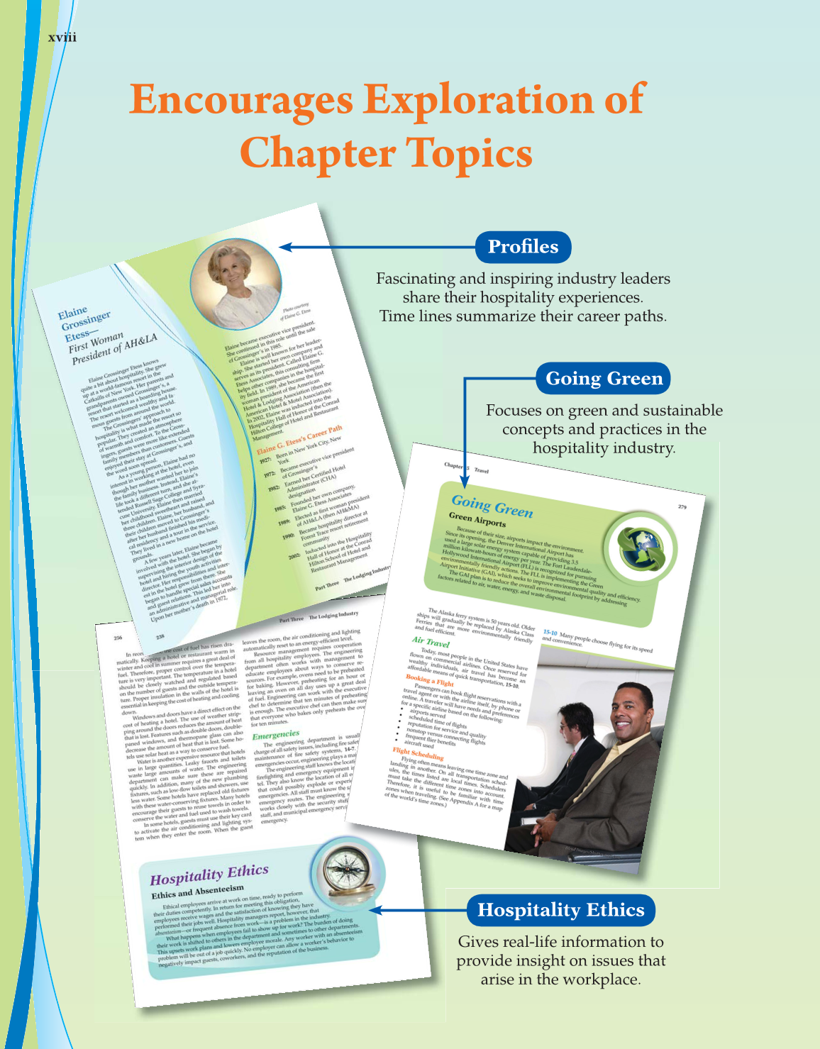 Hospitality Services, 3rd Edition page xviii