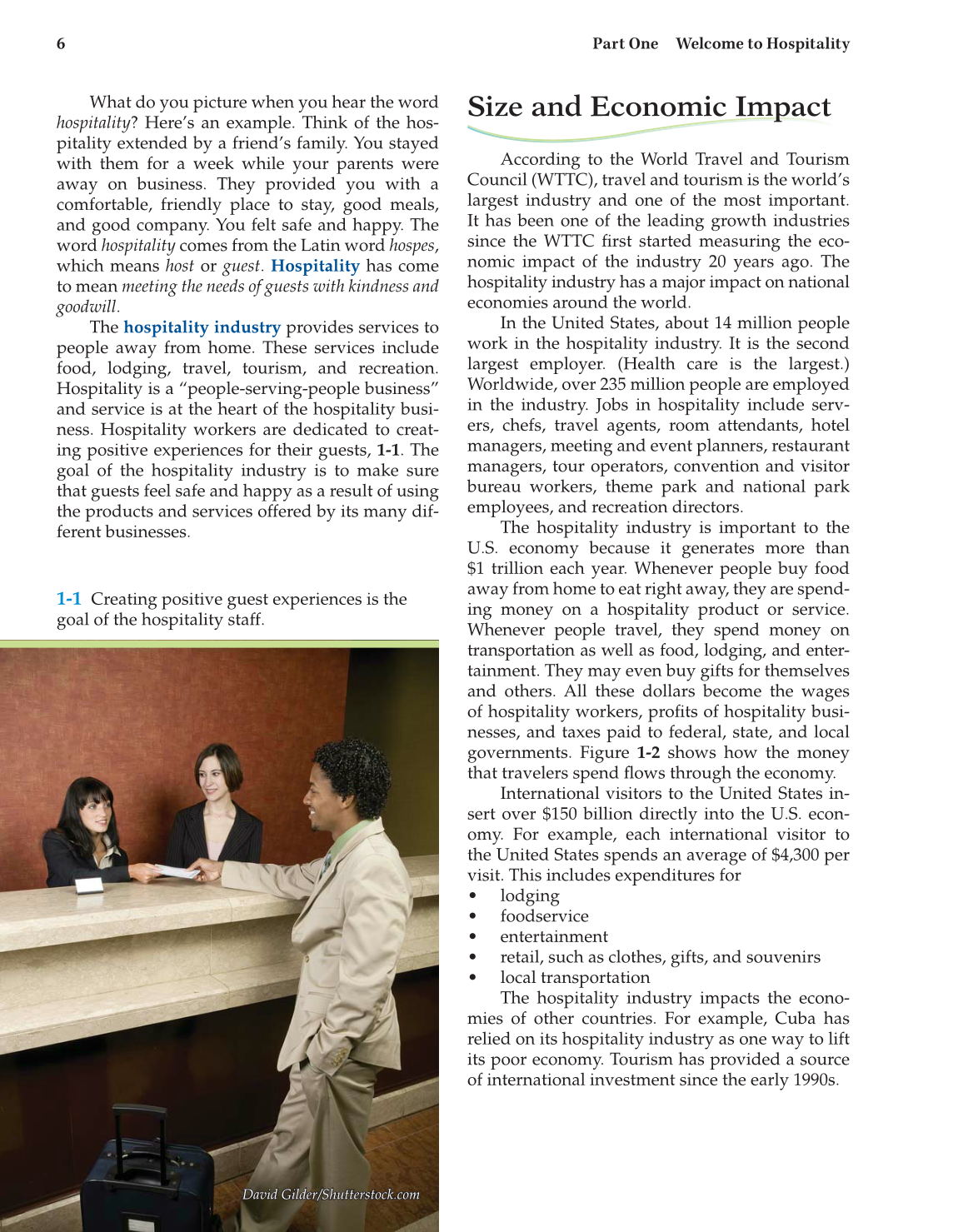 Hospitality Services, 3rd Edition page 6