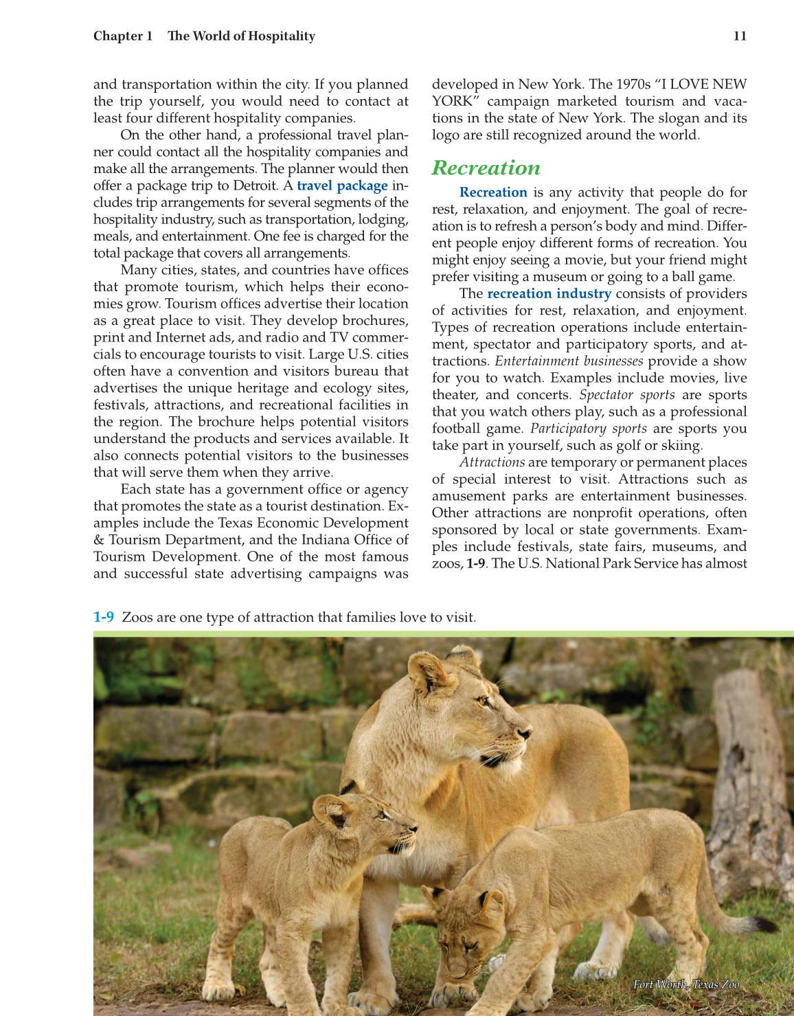Hospitality Services, 3rd Edition page 11
