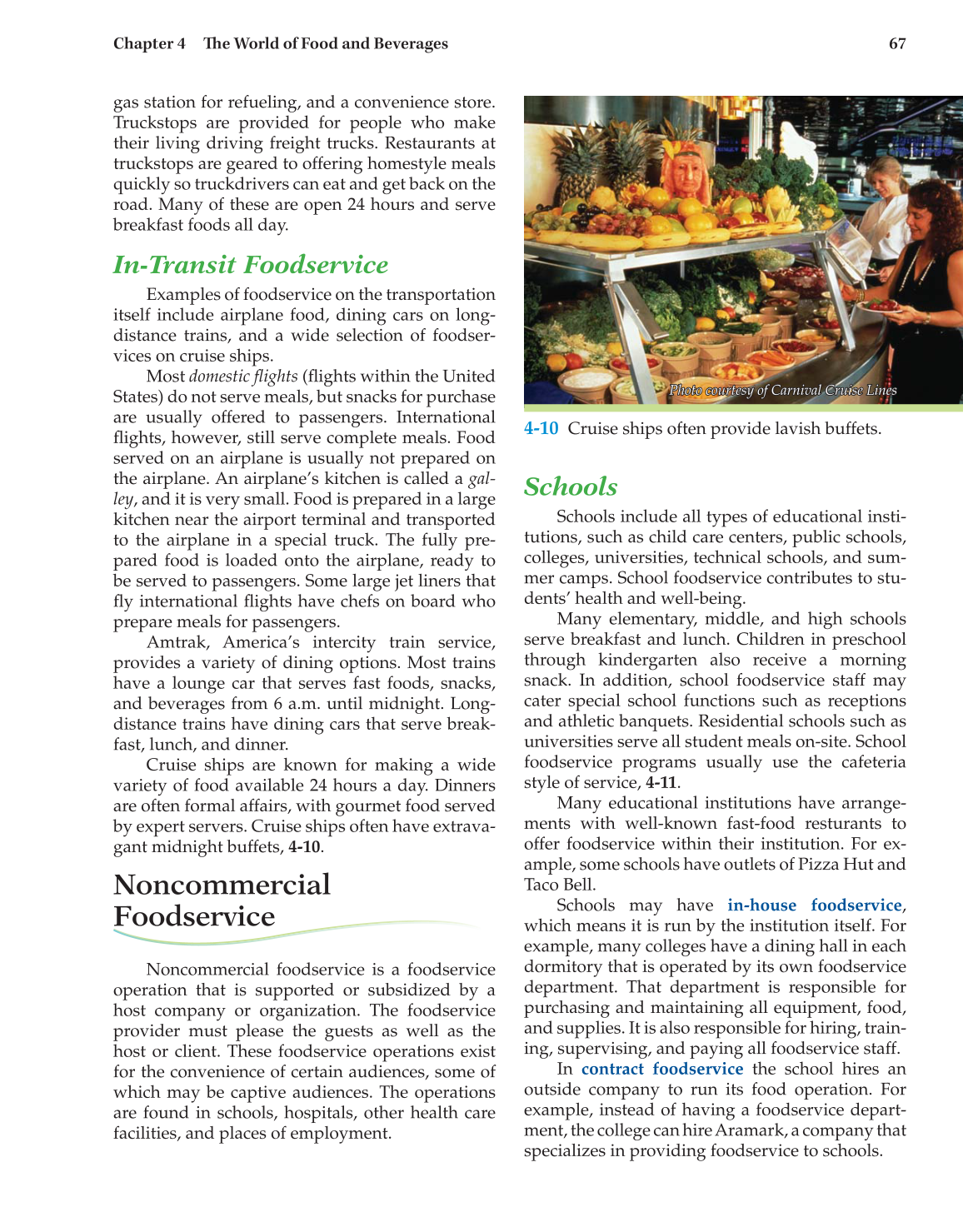Hospitality Services, 3rd Edition page 67