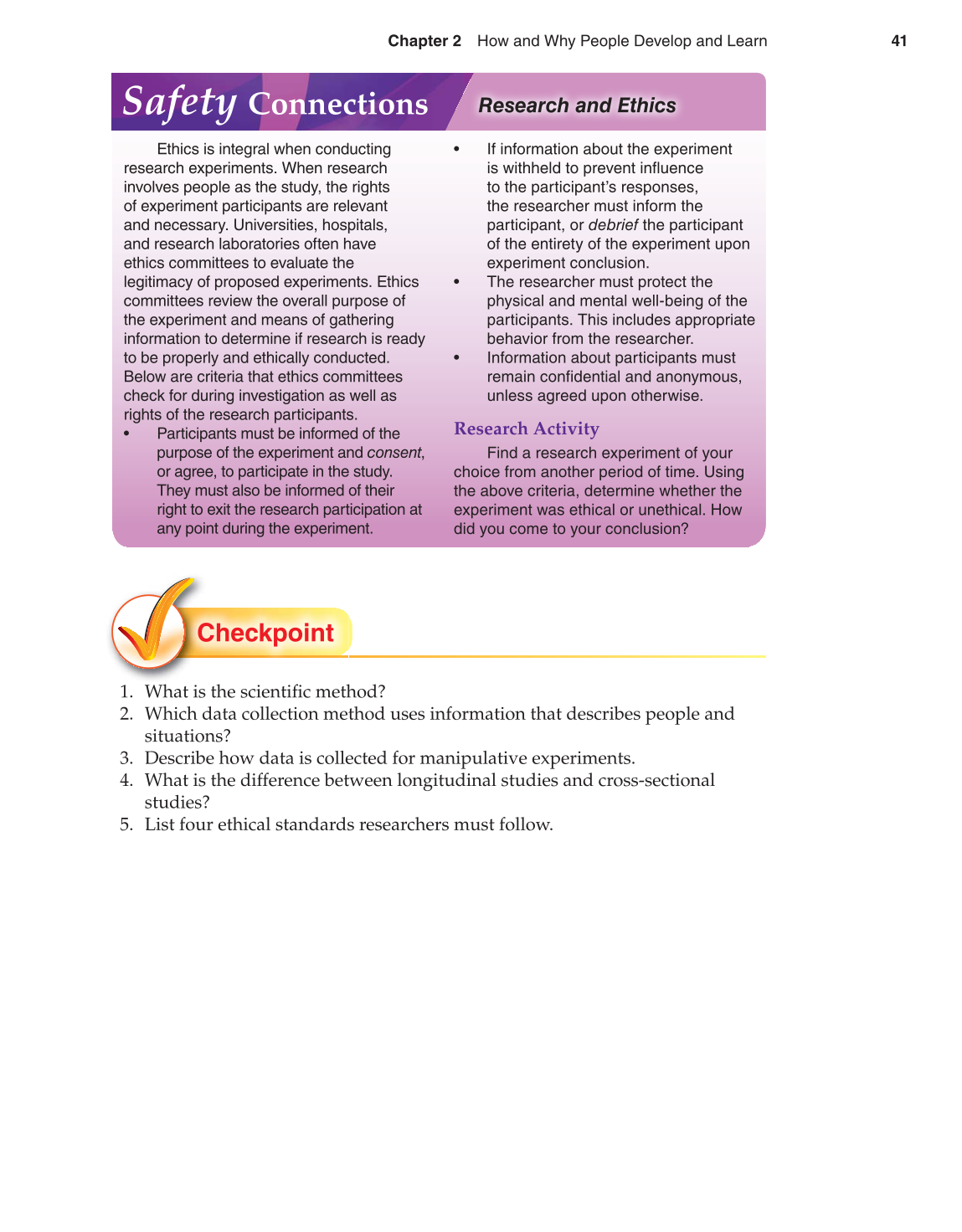 Lifespan Development, 1st Edition page 41