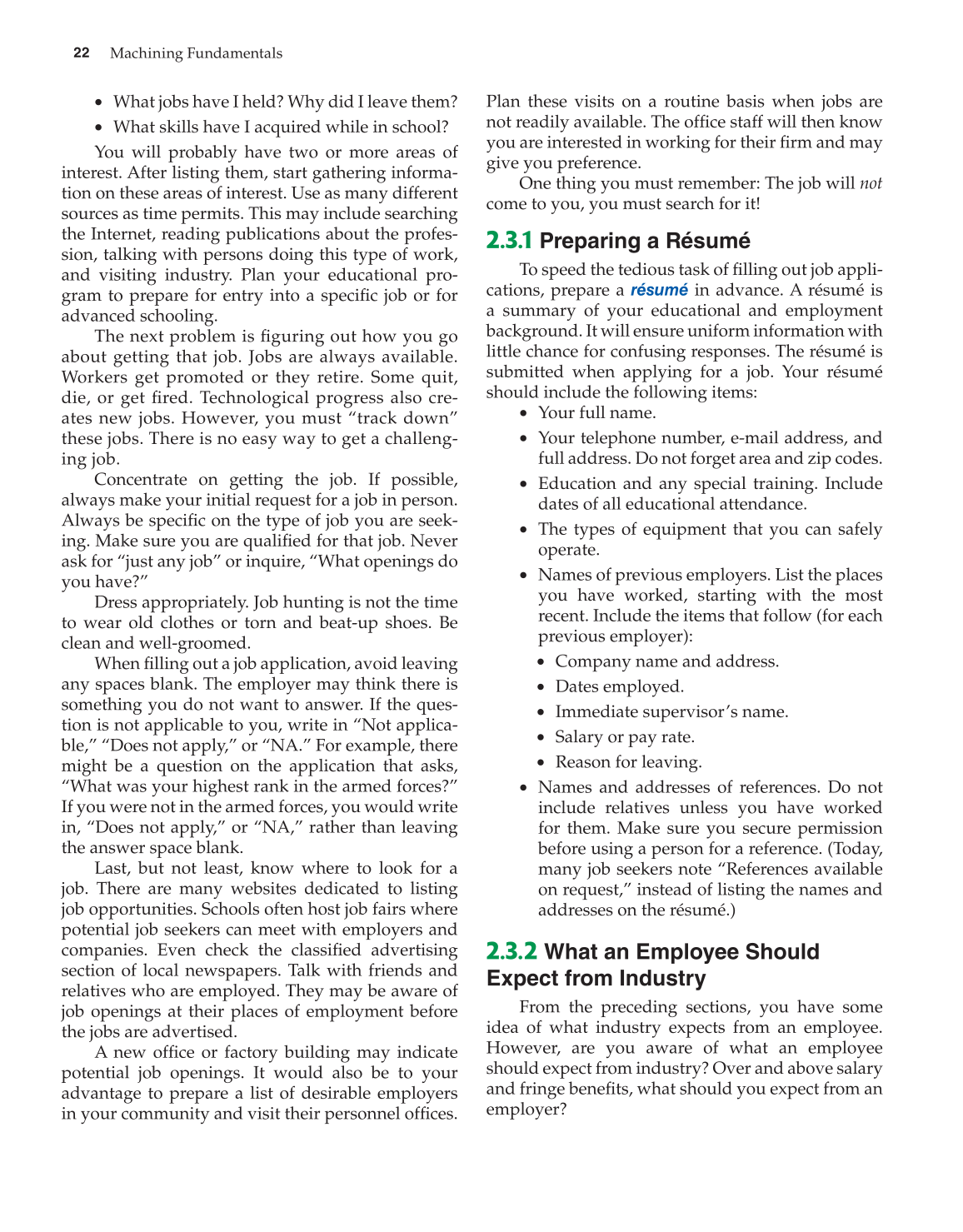 Machining Fundamentals, 9th Edition page 22