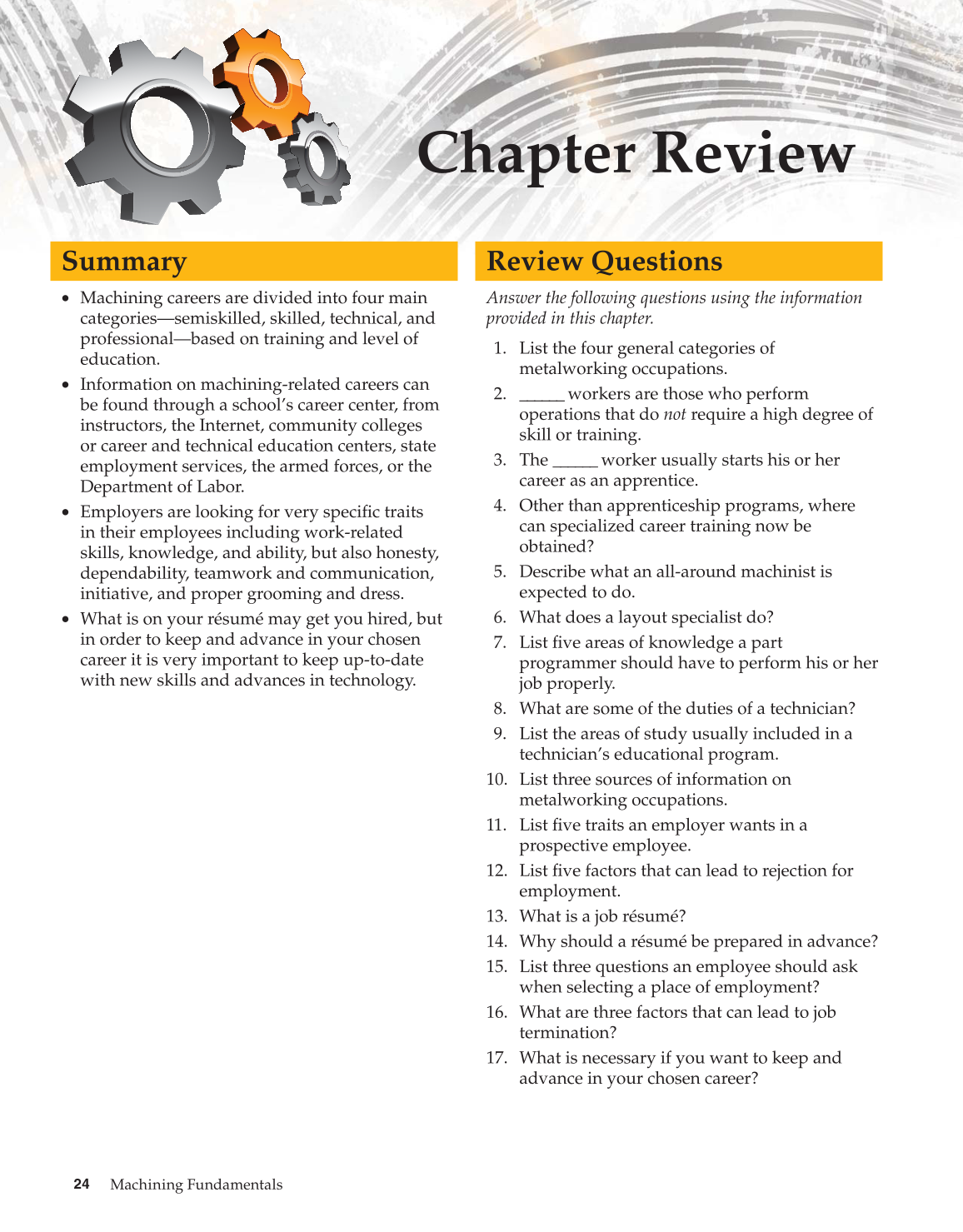 Machining Fundamentals, 9th Edition page 24