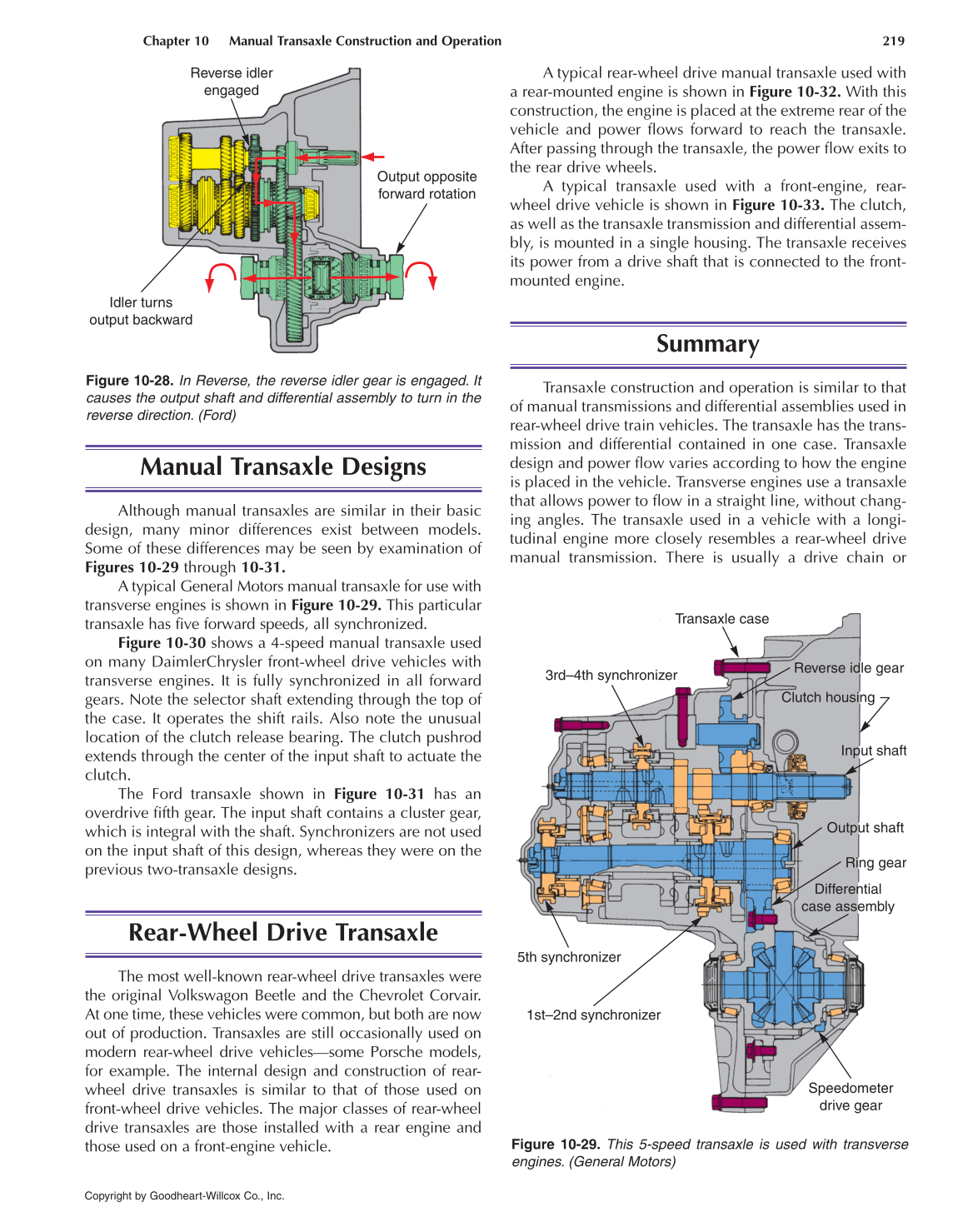 Manual Drive Trains and Axles, 3rd Edition page 219
